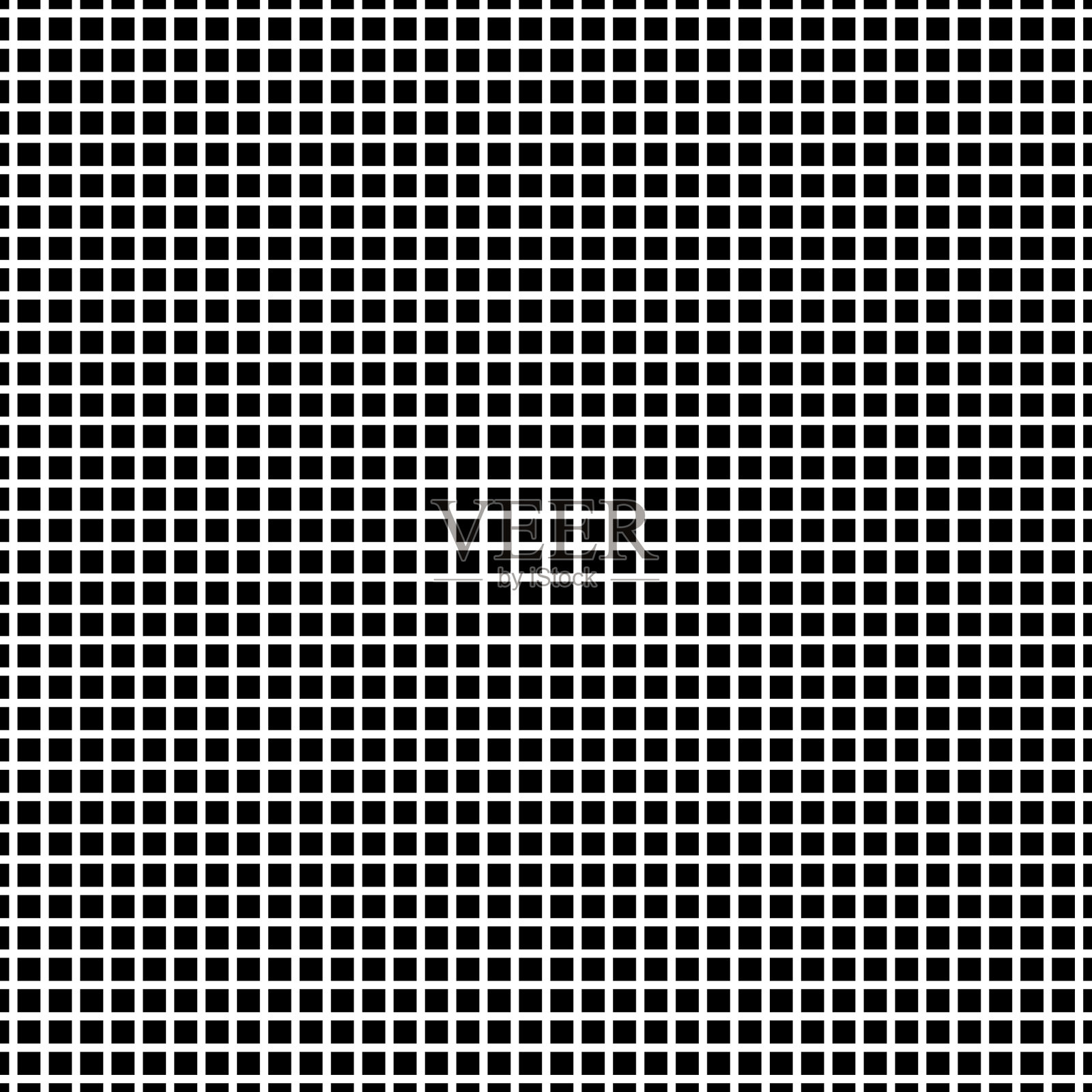 网格纸在白色背景上虚线网格插画图片素材