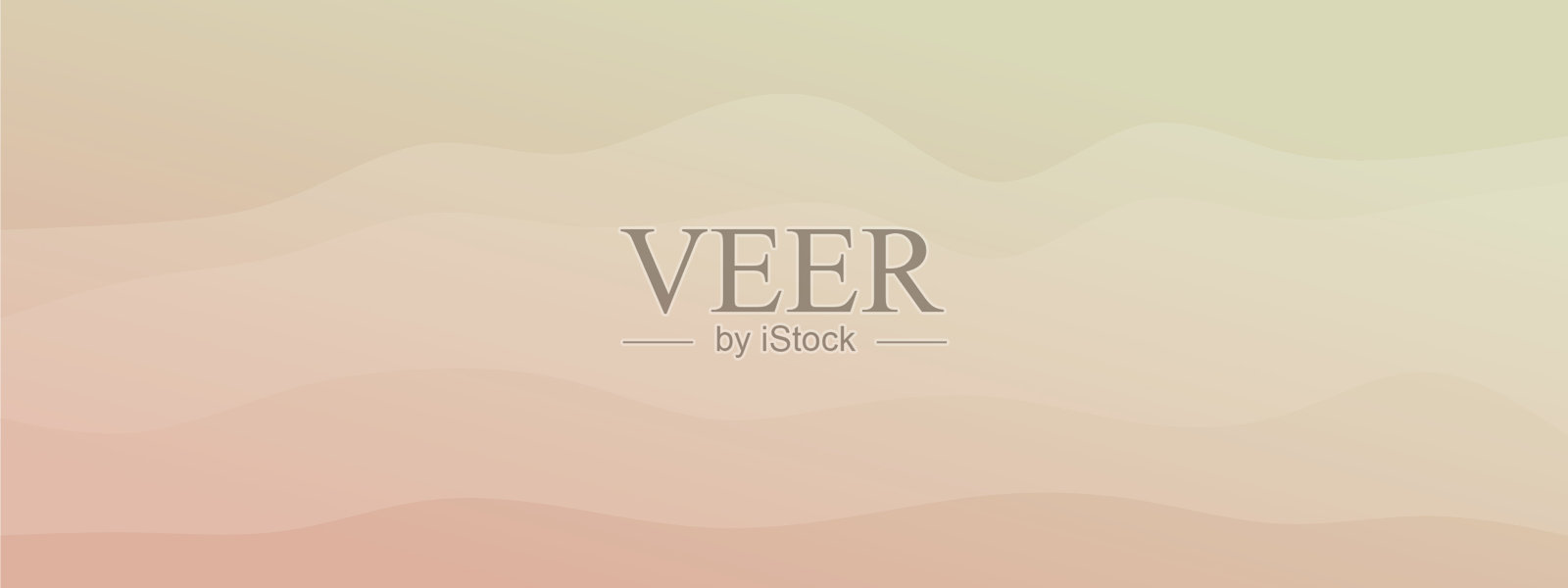 抽象波浪流体造型简约现代插画图片素材