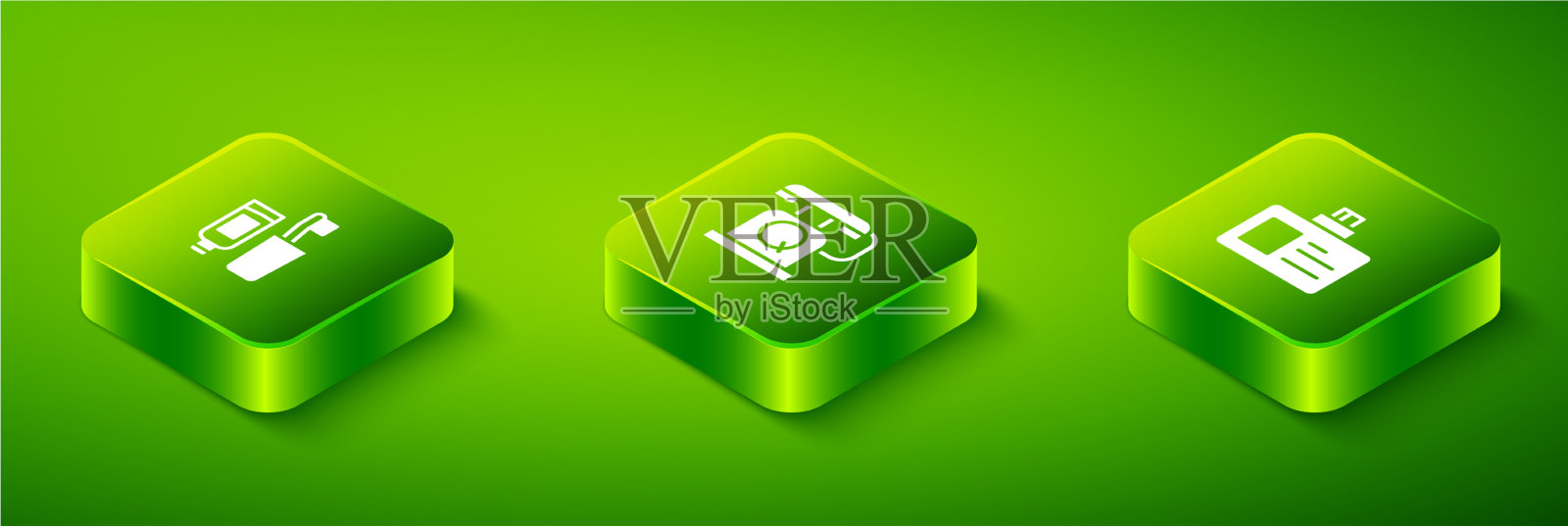 设置等距手机识别图标素材