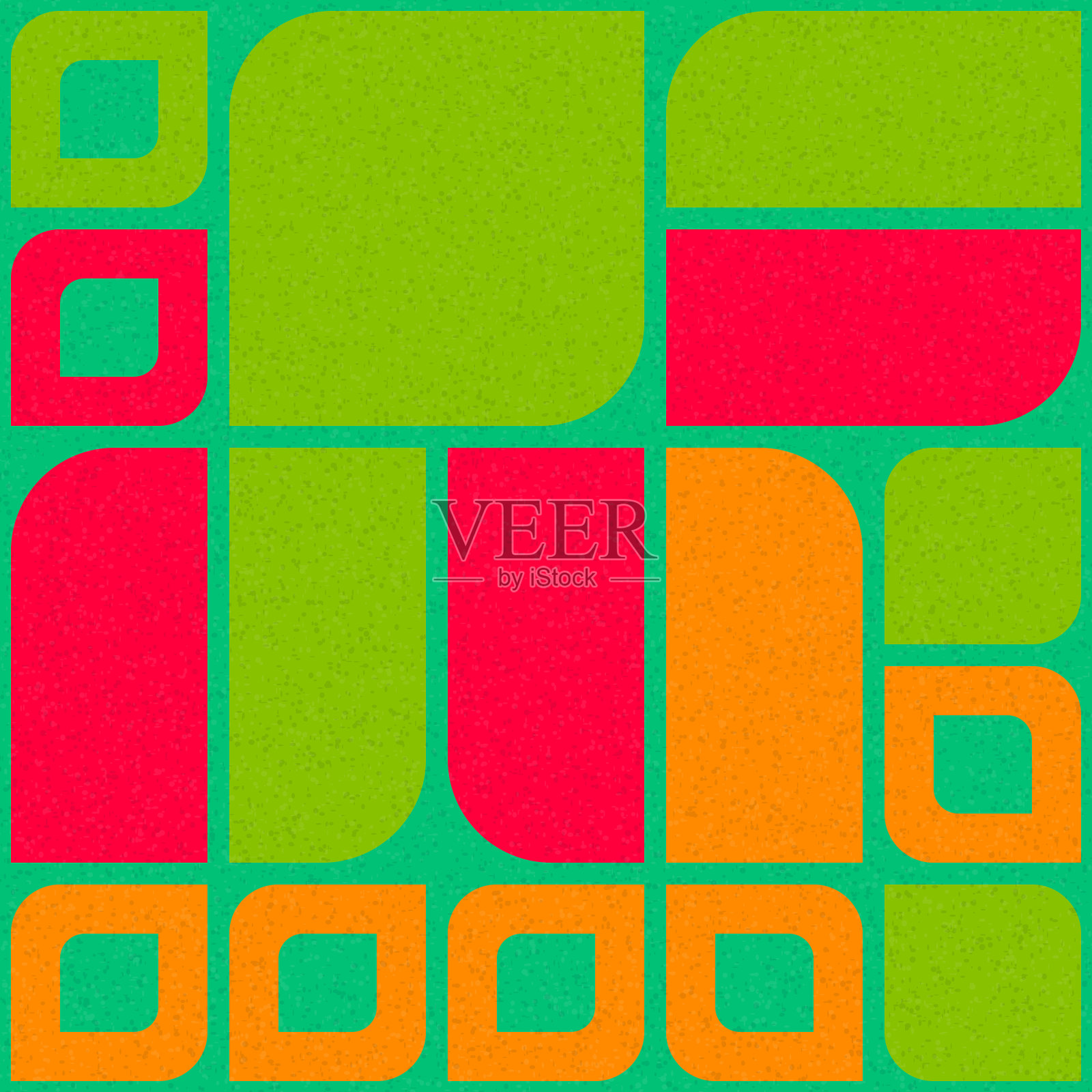 抽象几何图案生成计算艺术插图插画图片素材