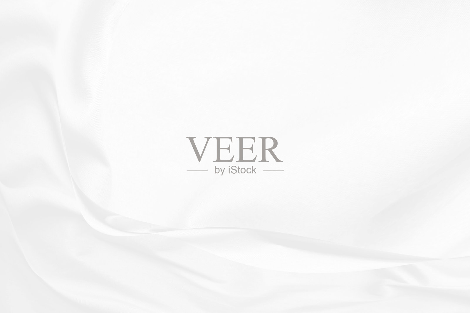 白色抽象背景和灰色调，布软波与阴影重叠的现代概念，文字或信息的空间，网页和书籍设计照片摄影图片