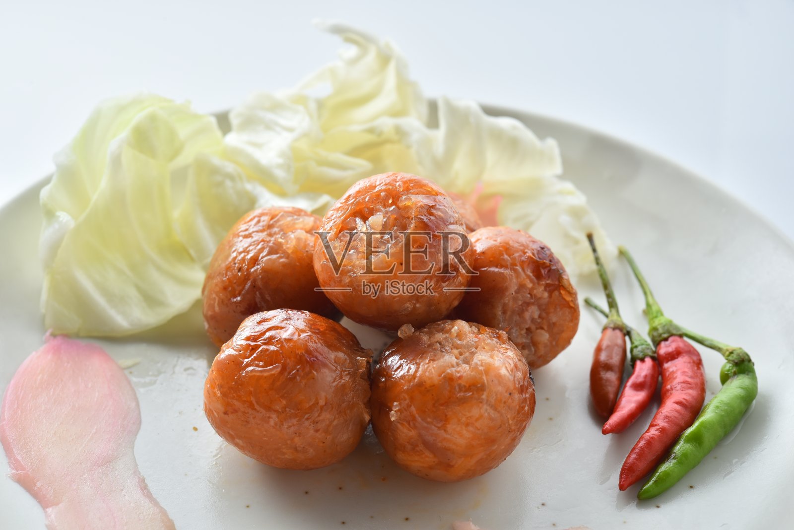 东北香肠照片摄影图片