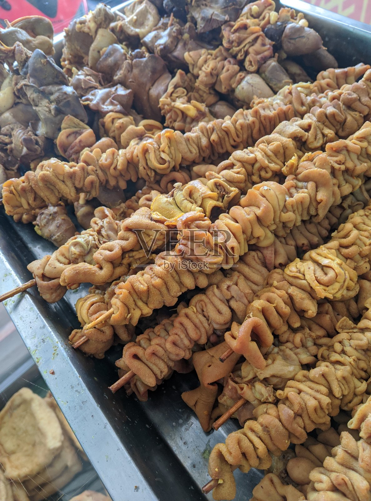 肠沙嗲准备好了照片摄影图片