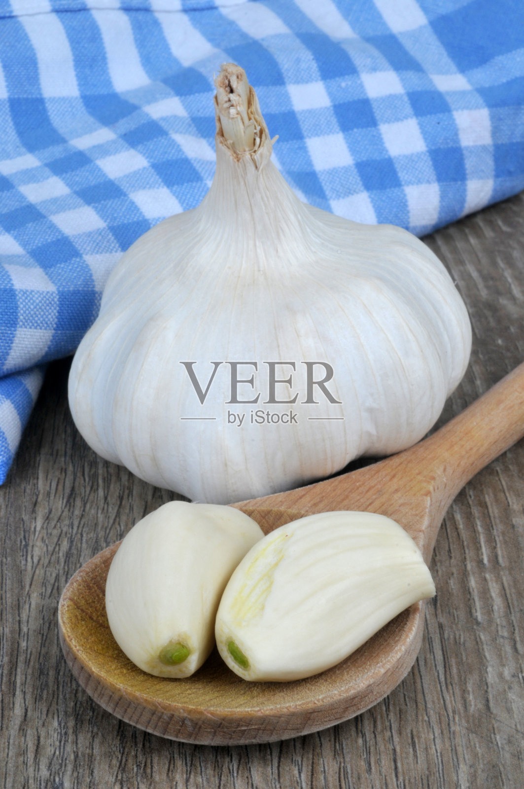 新鲜大蒜照片摄影图片