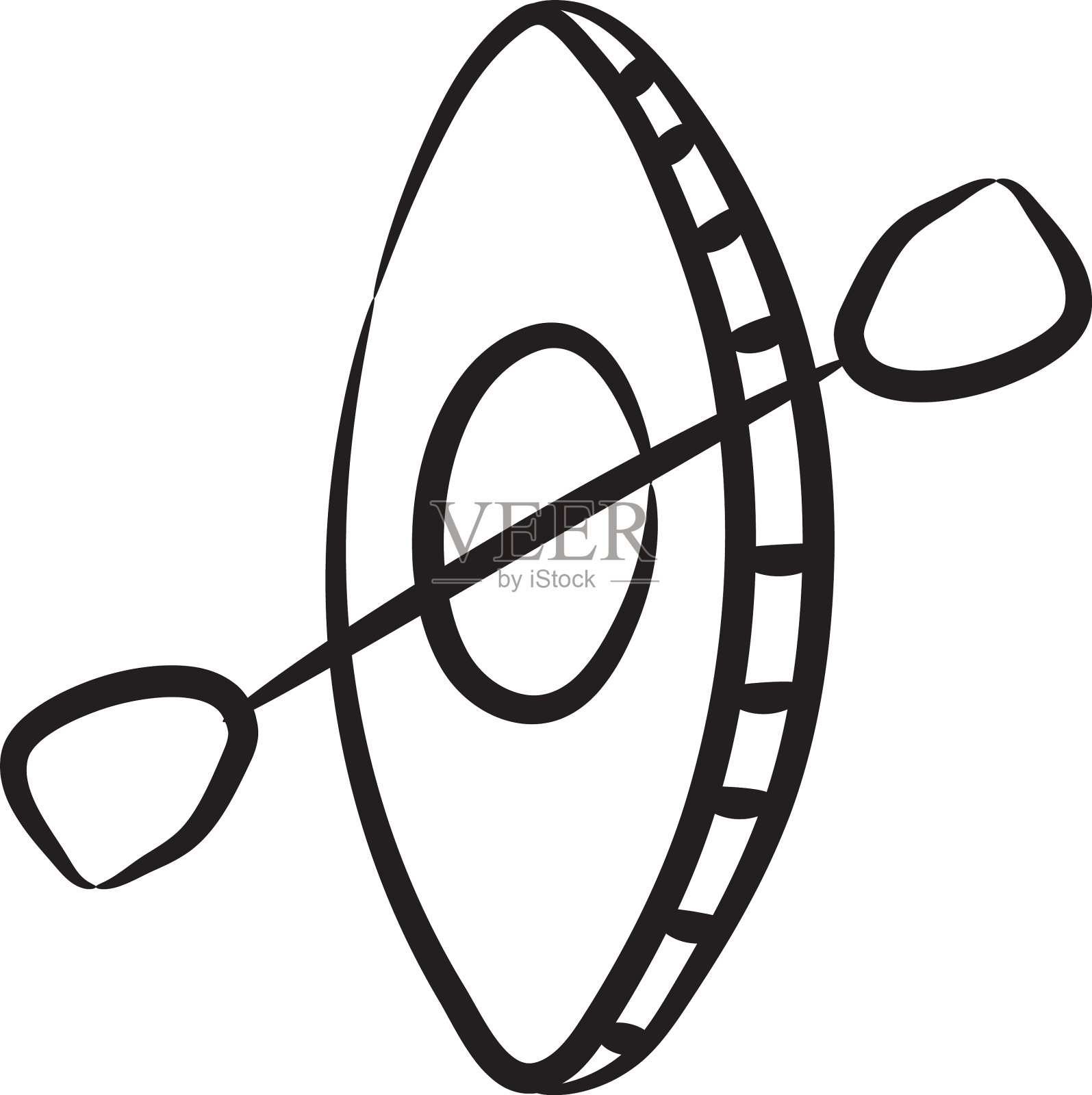 漂流插画图片素材