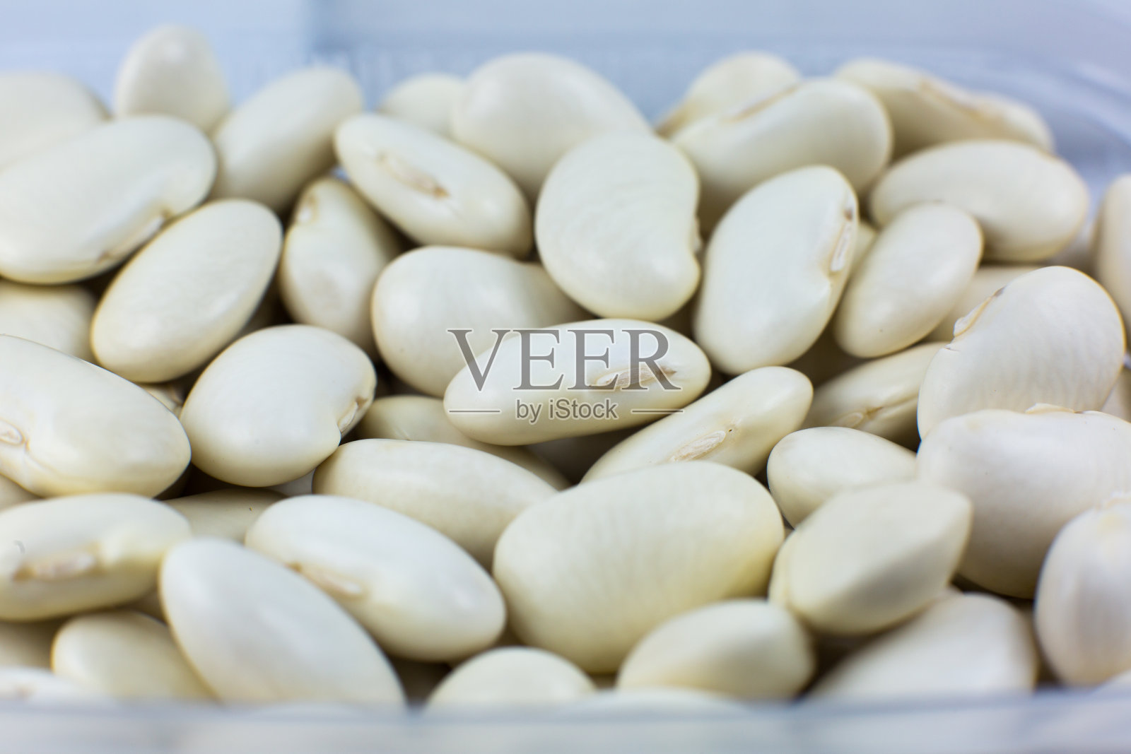 白色芸豆背景纹理。素食和素食照片。生态绿色食品。特写，微距照片。照片摄影图片