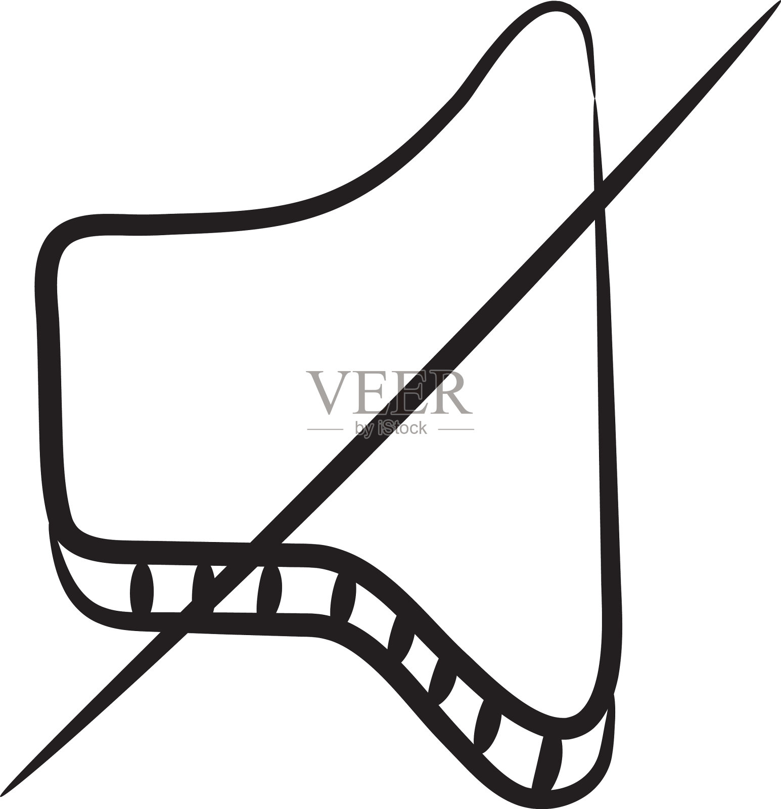 体积静音插画图片素材