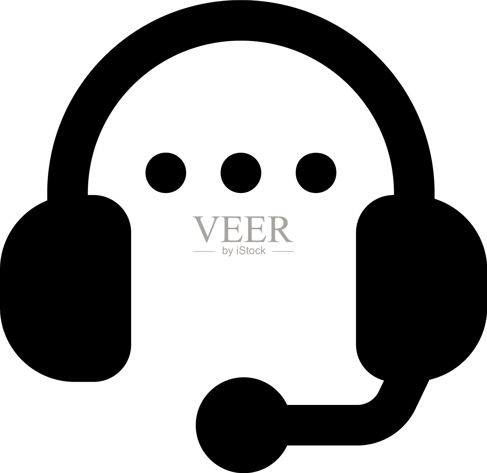 聊天服务插画图片素材