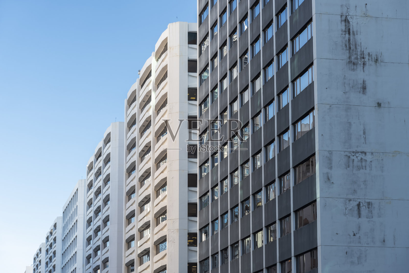 香港城市办公楼的外观照片摄影图片