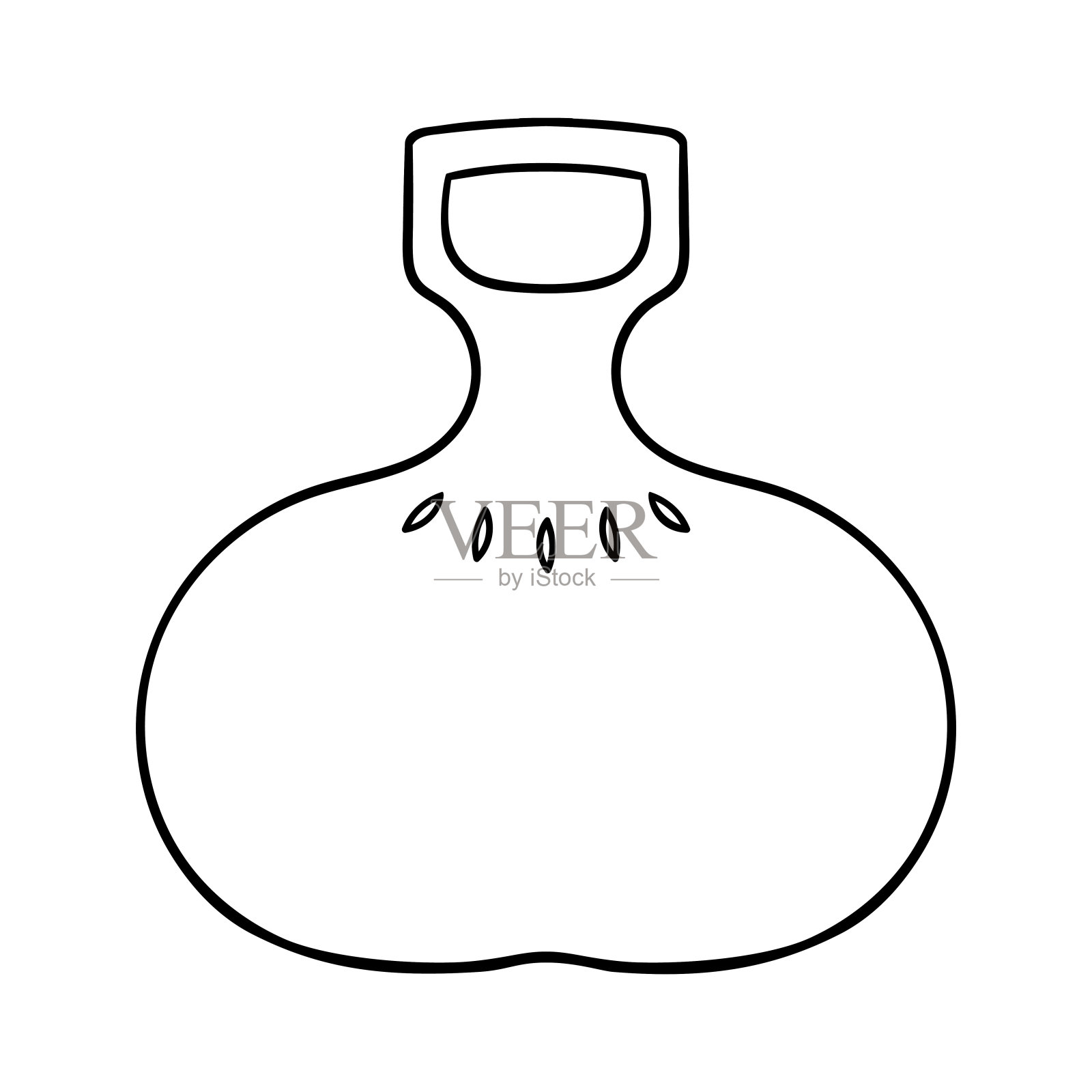 涂色书，塑料雪橇插画图片素材