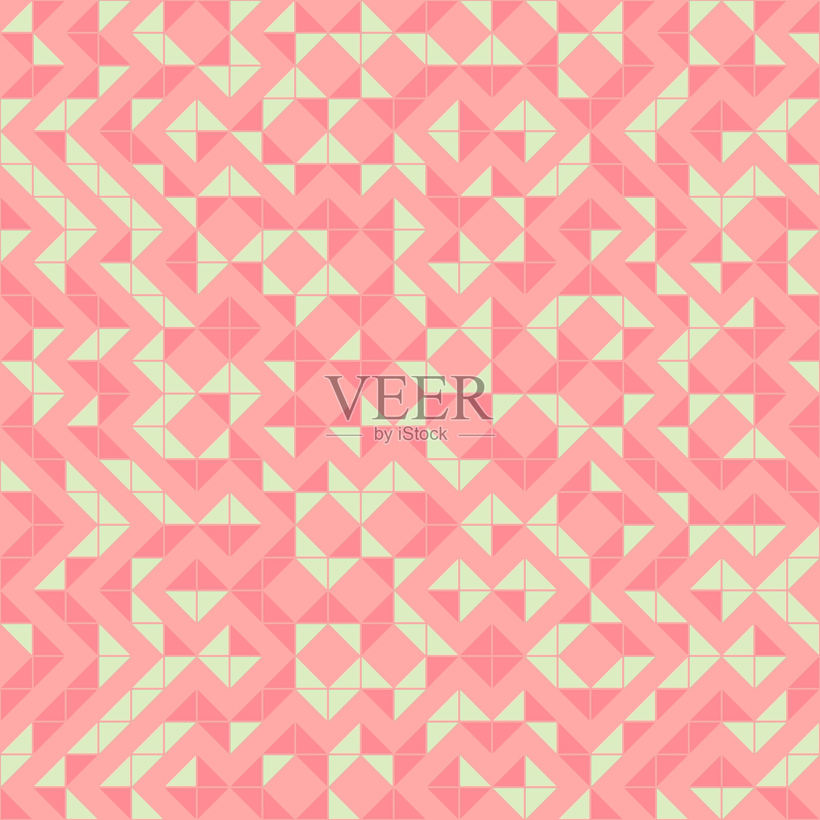 抽象几何图案生成计算艺术插图插画图片素材