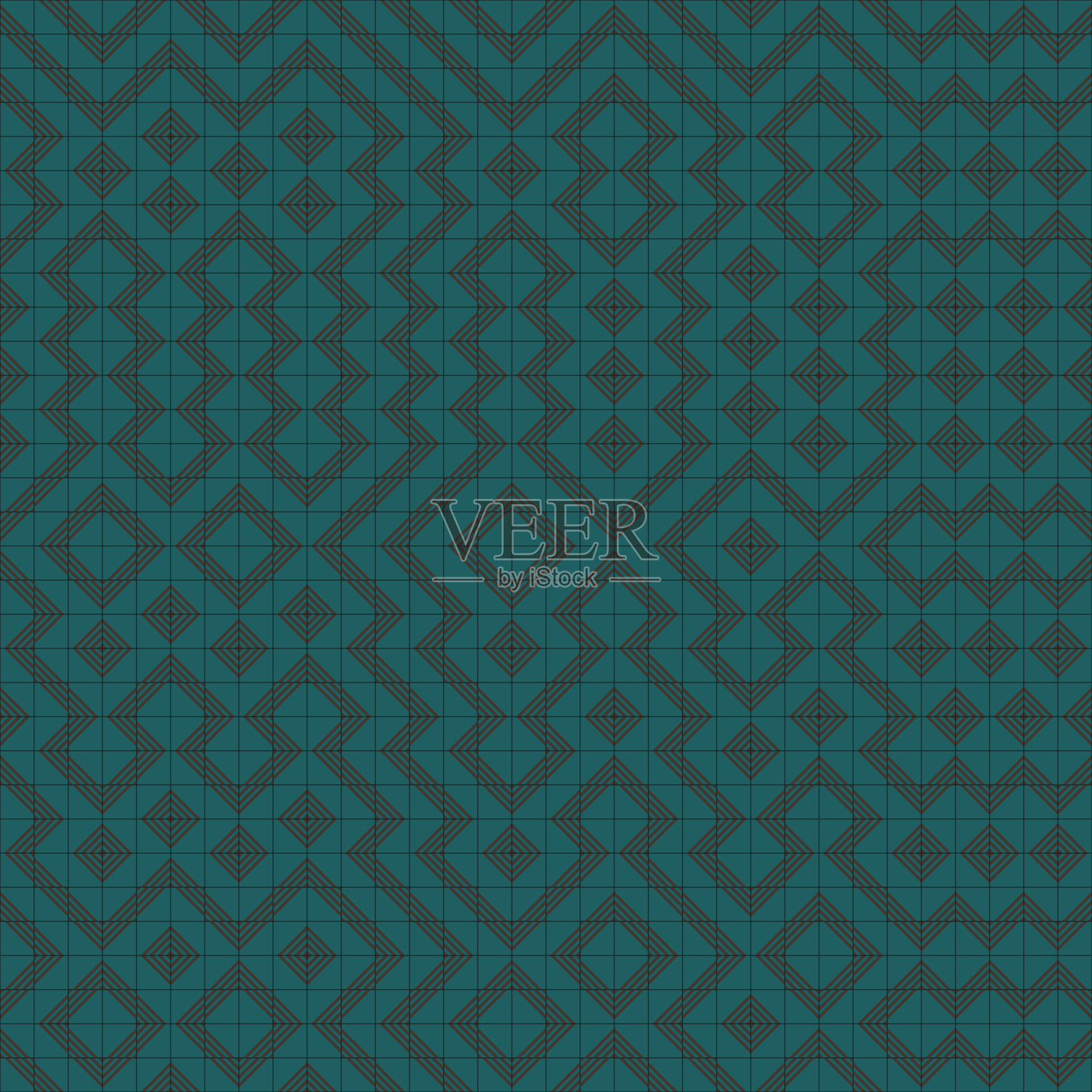 抽象几何图案生成计算艺术插图插画图片素材