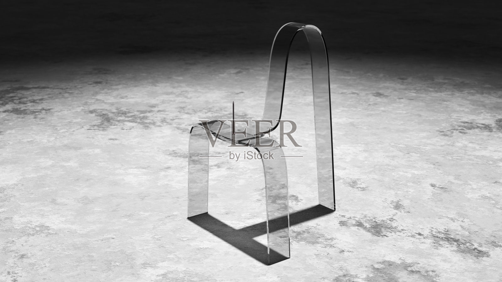 极其不舒服的现代椅子照片摄影图片