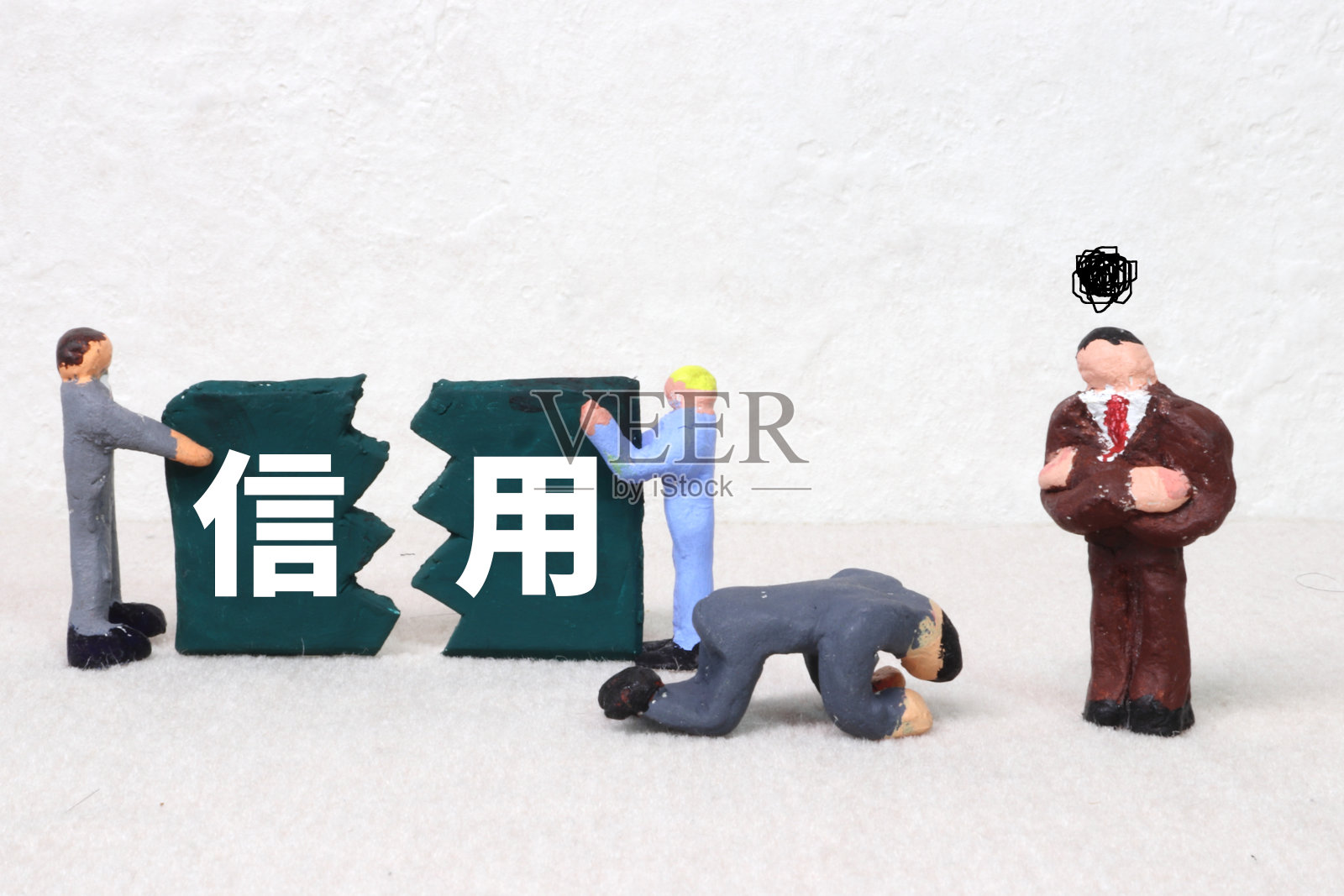 失去信誉照片摄影图片