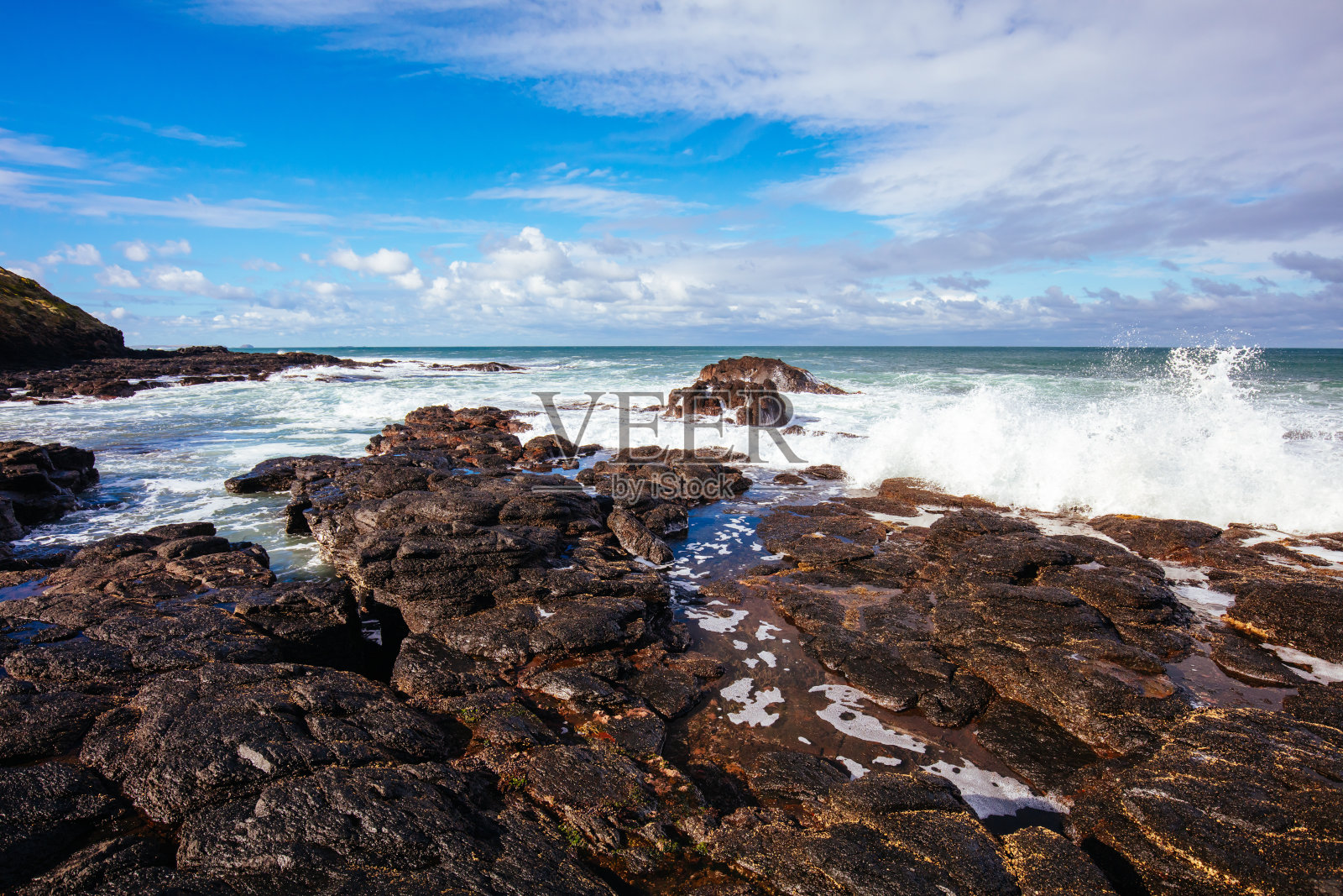 弗林德斯气孔在澳大利亚维多利亚州的观点照片摄影图片