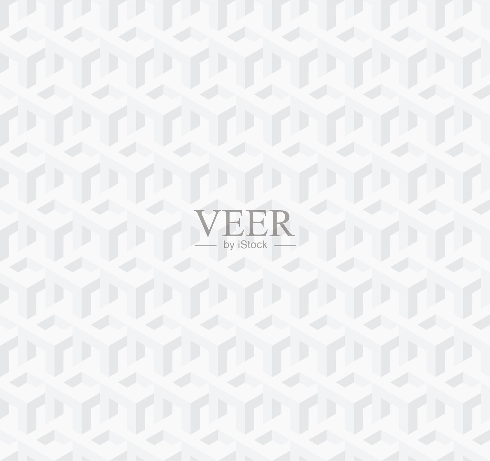 抽象无缝等距几何图案插画图片素材