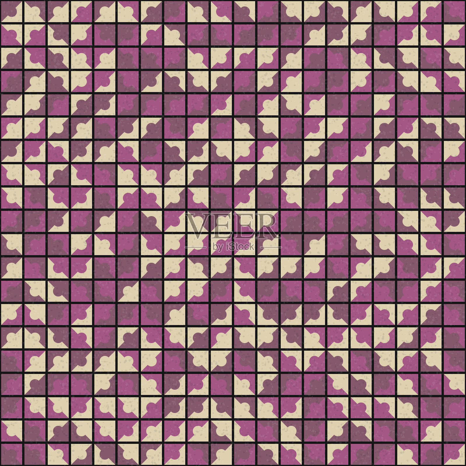 抽象几何图案生成计算艺术插图插画图片素材