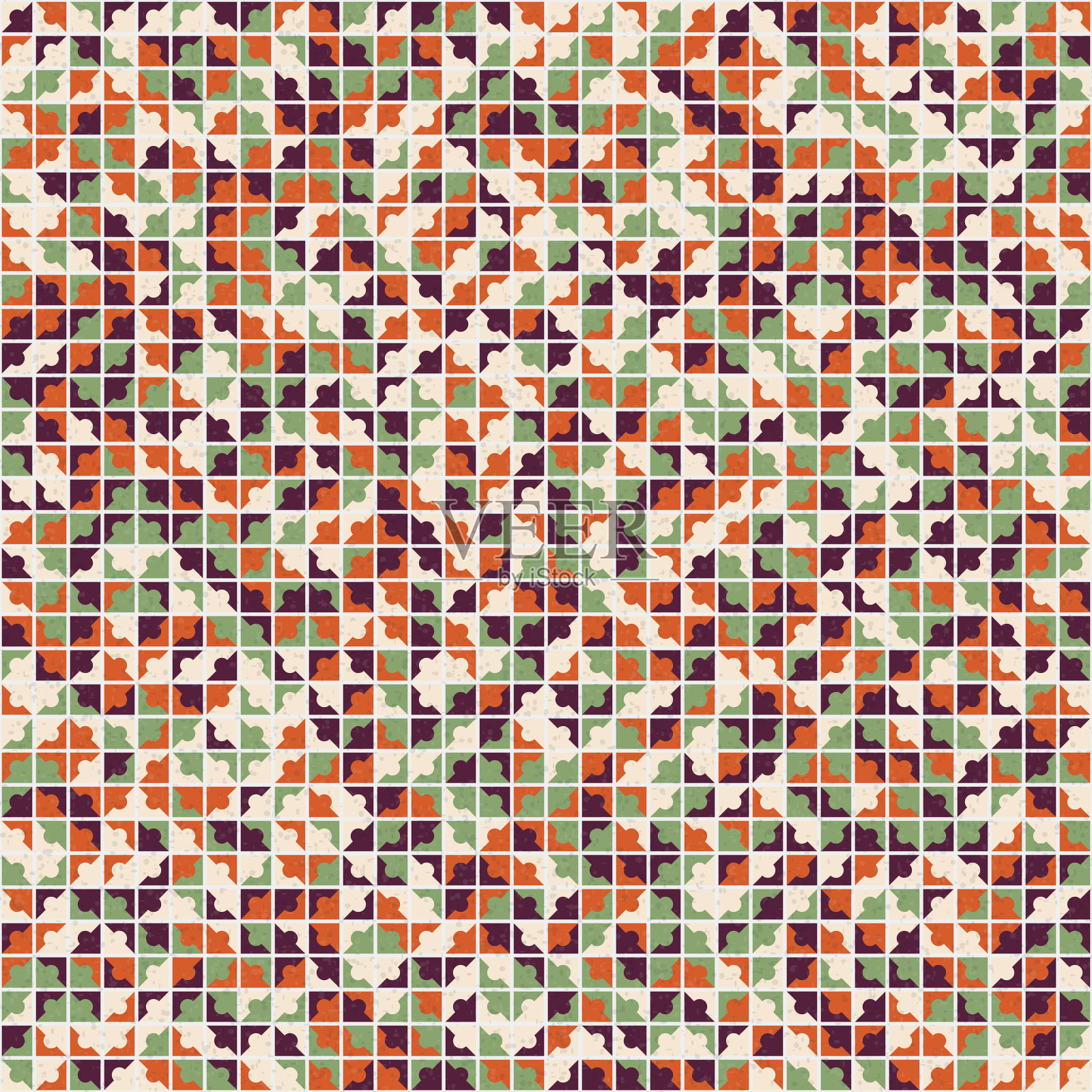 抽象几何图案生成计算艺术插图插画图片素材