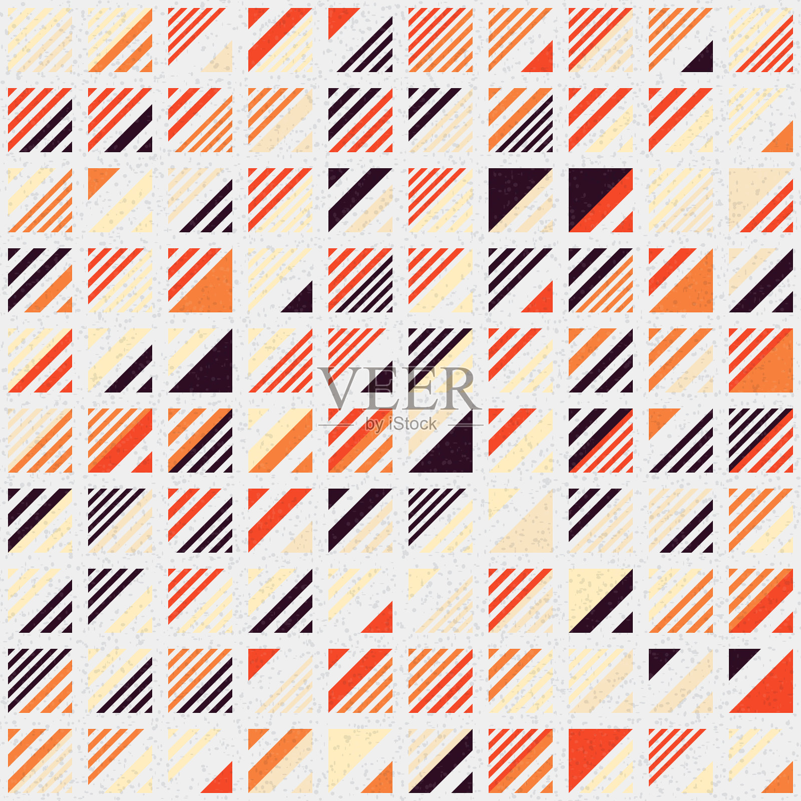 抽象几何图案生成计算艺术插图插画图片素材