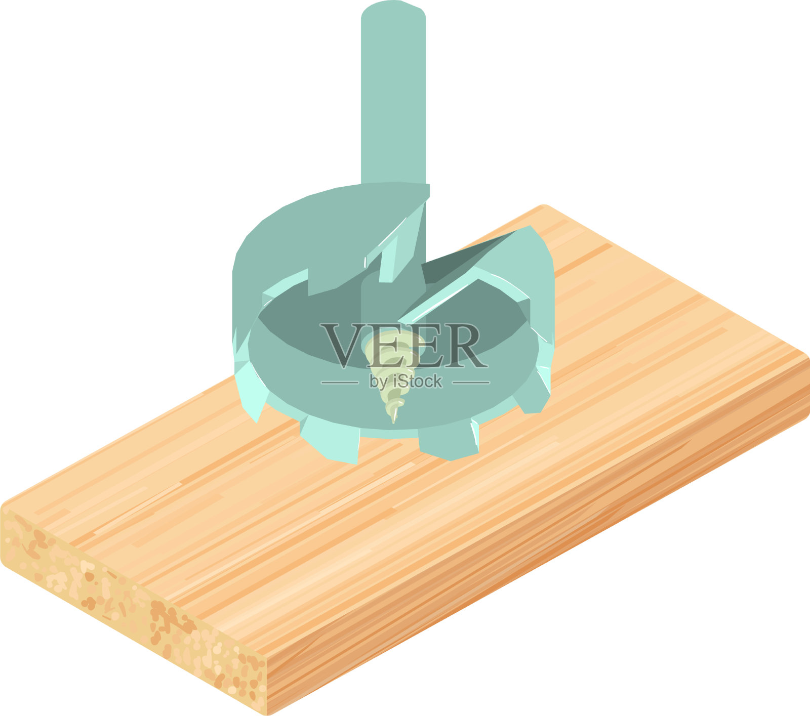 自馈位图标等距样式插画图片素材