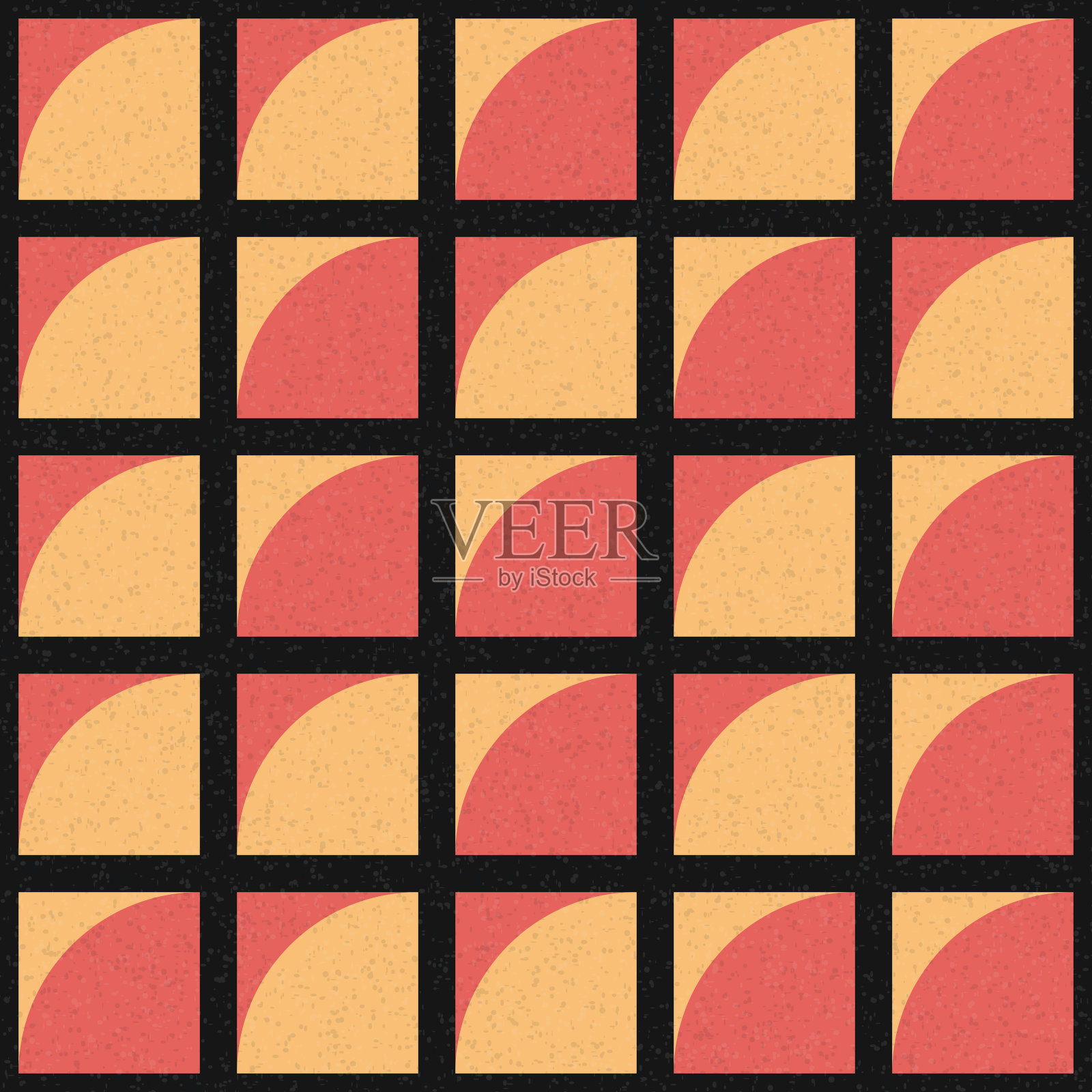 抽象几何图案生成计算艺术插图插画图片素材