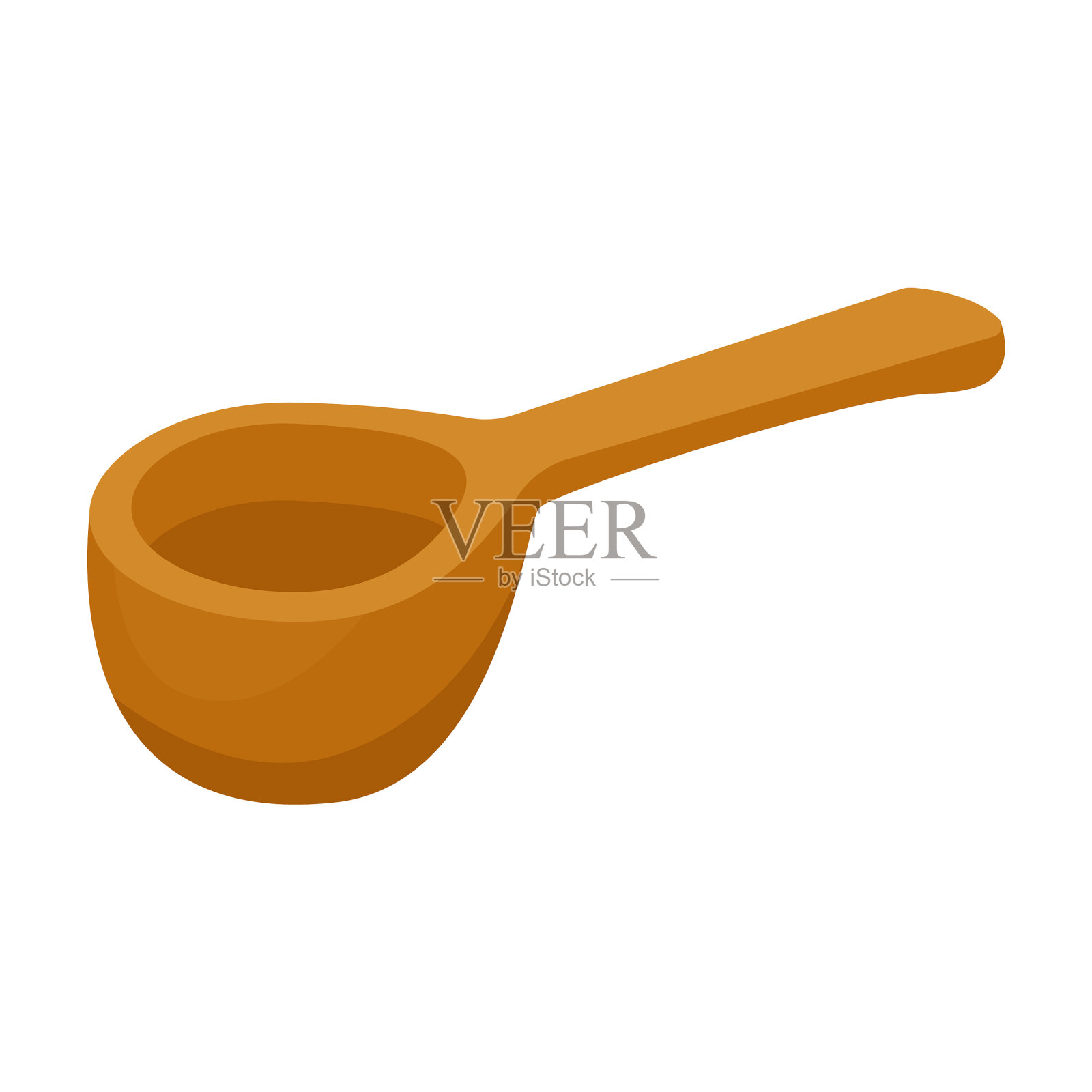 木桶图标卡通图标设计元素图片