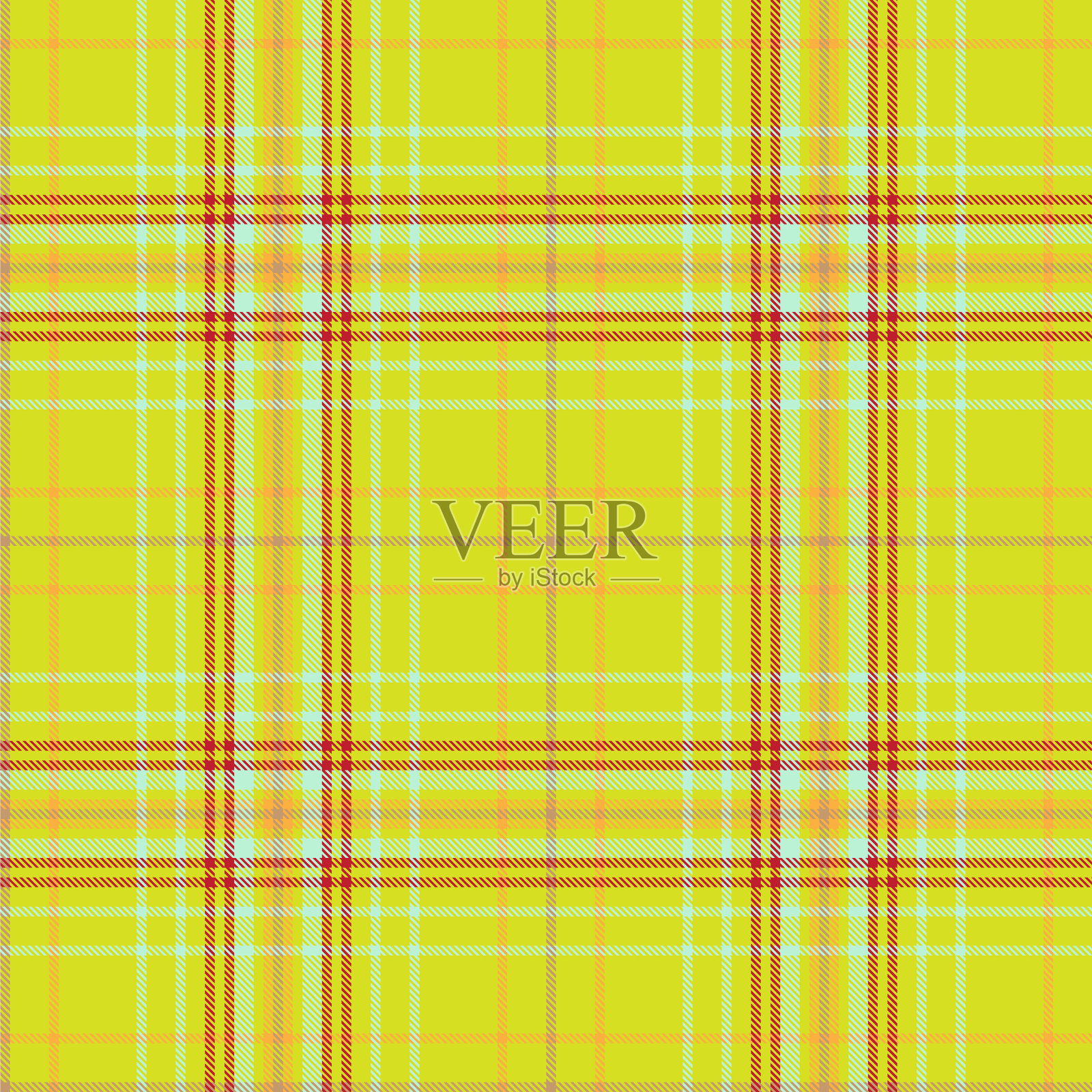 彩色格子纹理无缝图案插画图片素材