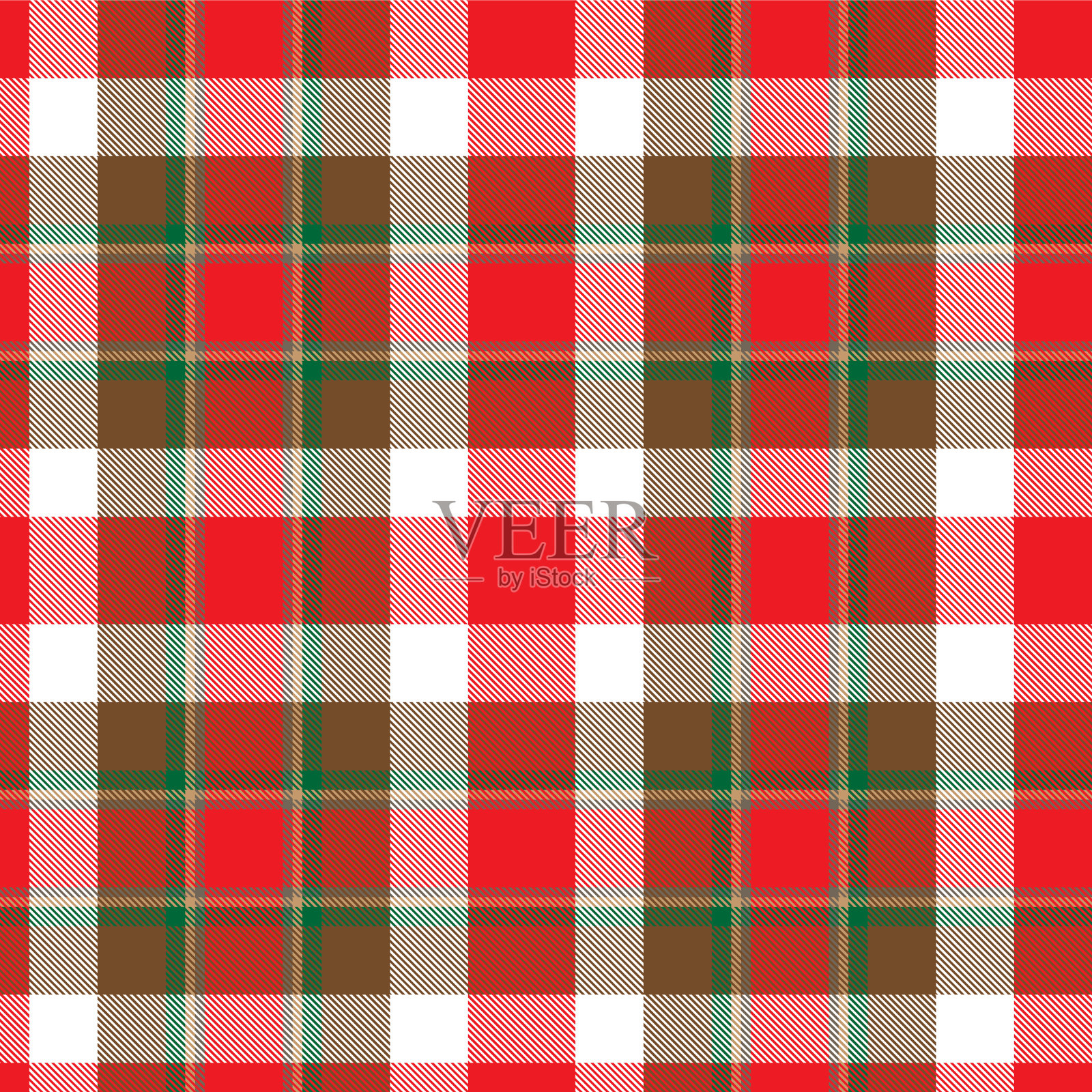 彩色格子纹理无缝图案插画图片素材