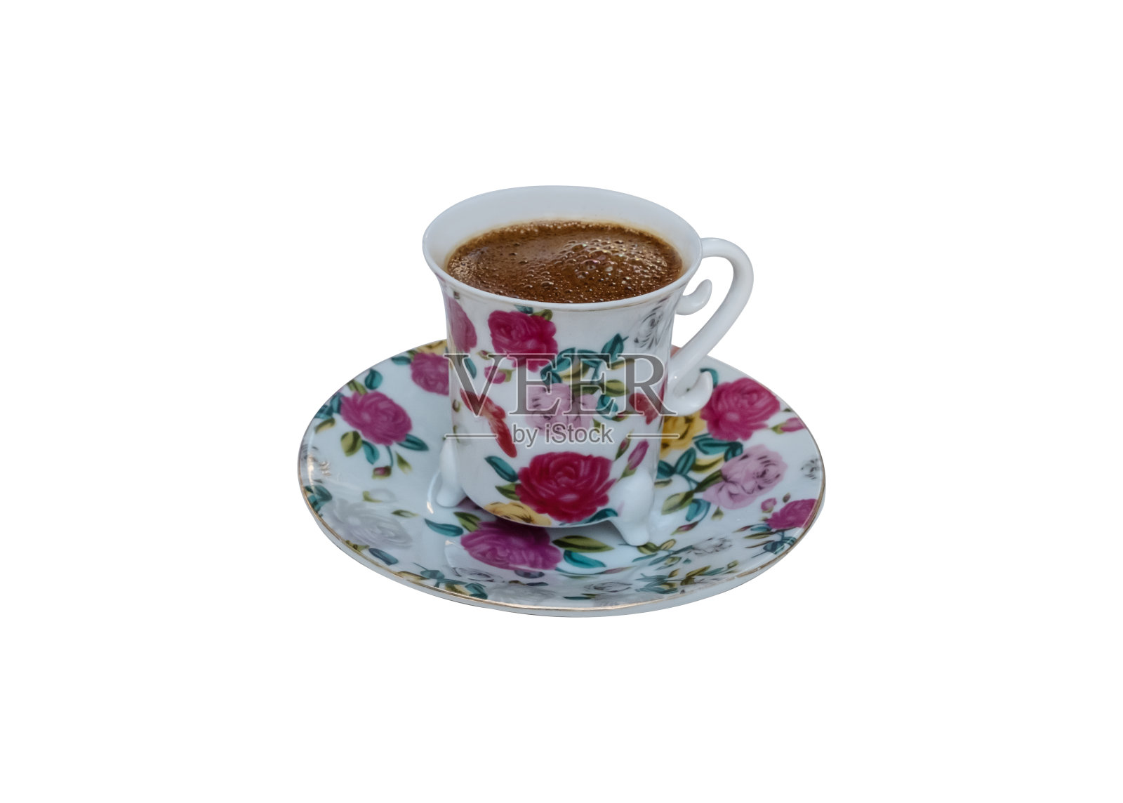 土耳其咖啡杯照片摄影图片