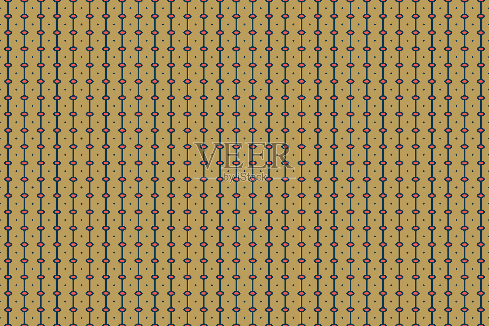 一个彩色的无缝几何图案插画图片素材