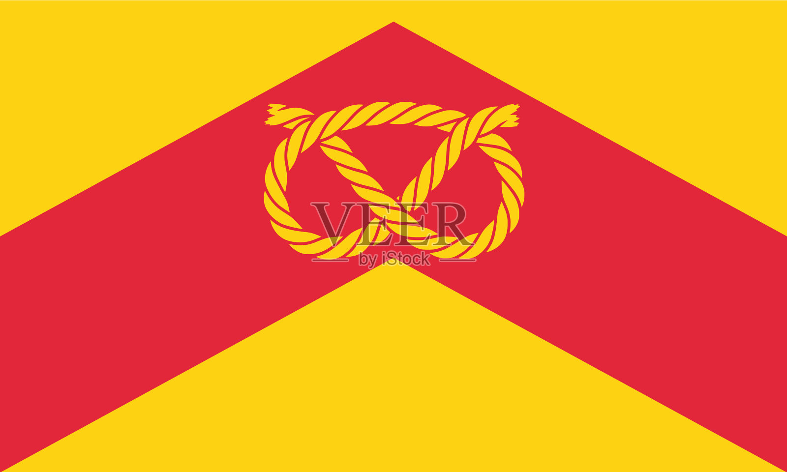 斯塔福德郡的旗帜插画图片素材