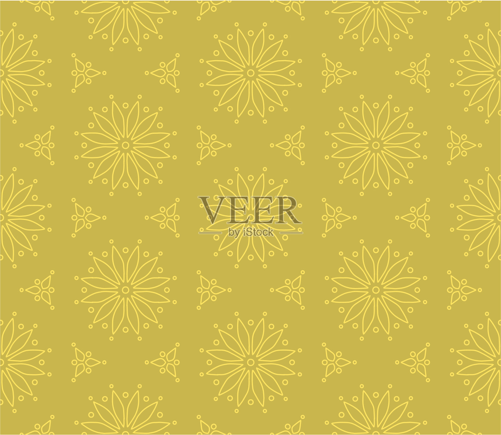 抽象图案无缝彩色涂鸦素描插画图片素材