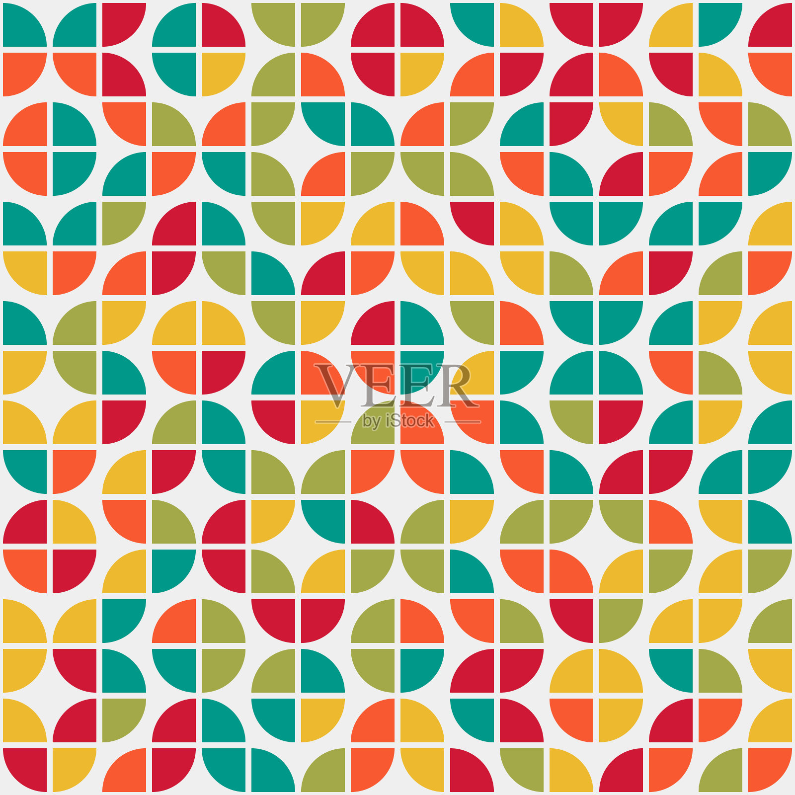 抽象几何图案生成计算艺术插图插画图片素材