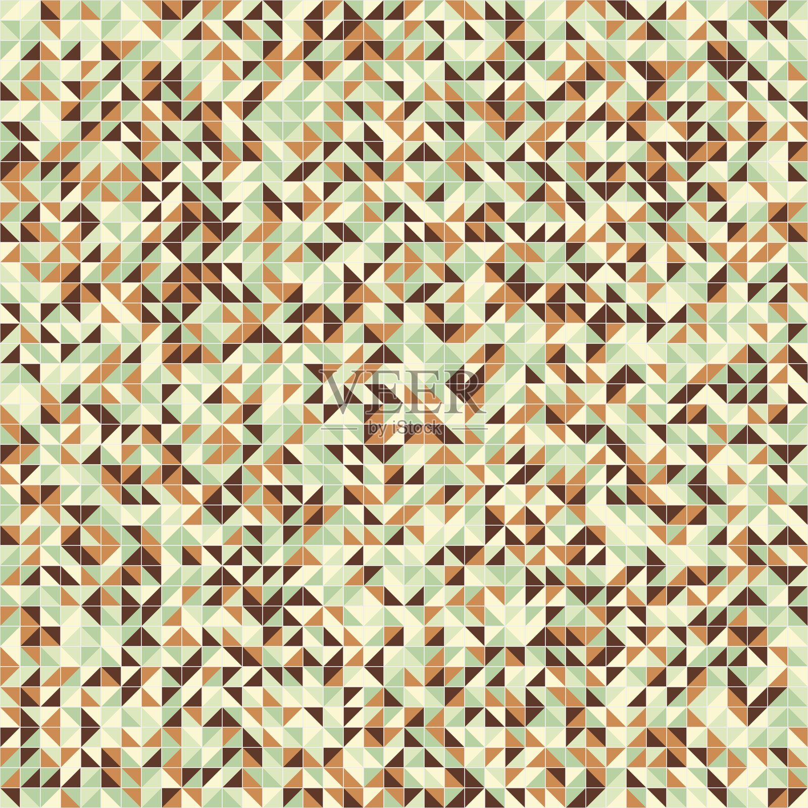 抽象几何图案生成计算艺术插图插画图片素材