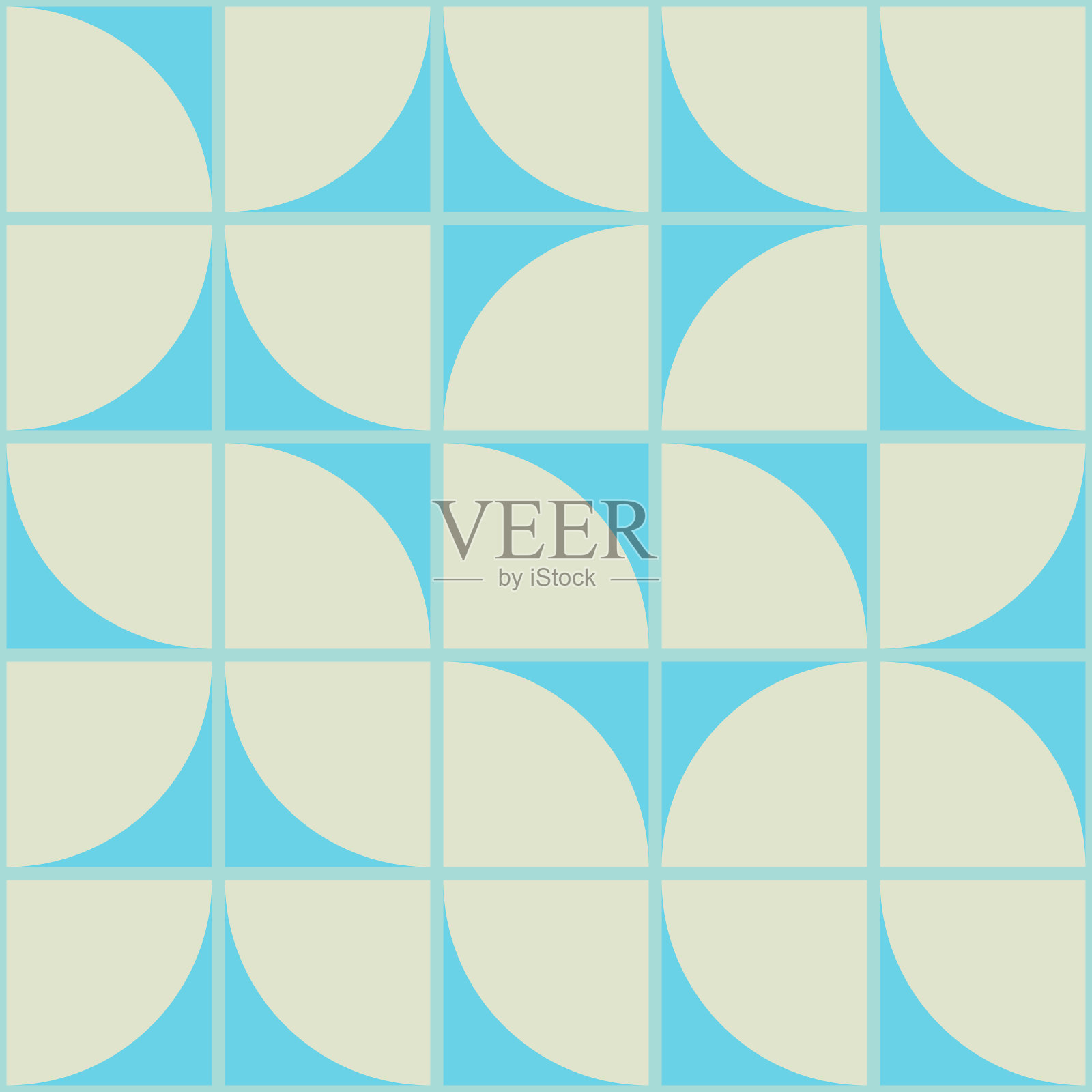 抽象几何图案生成计算艺术插图插画图片素材