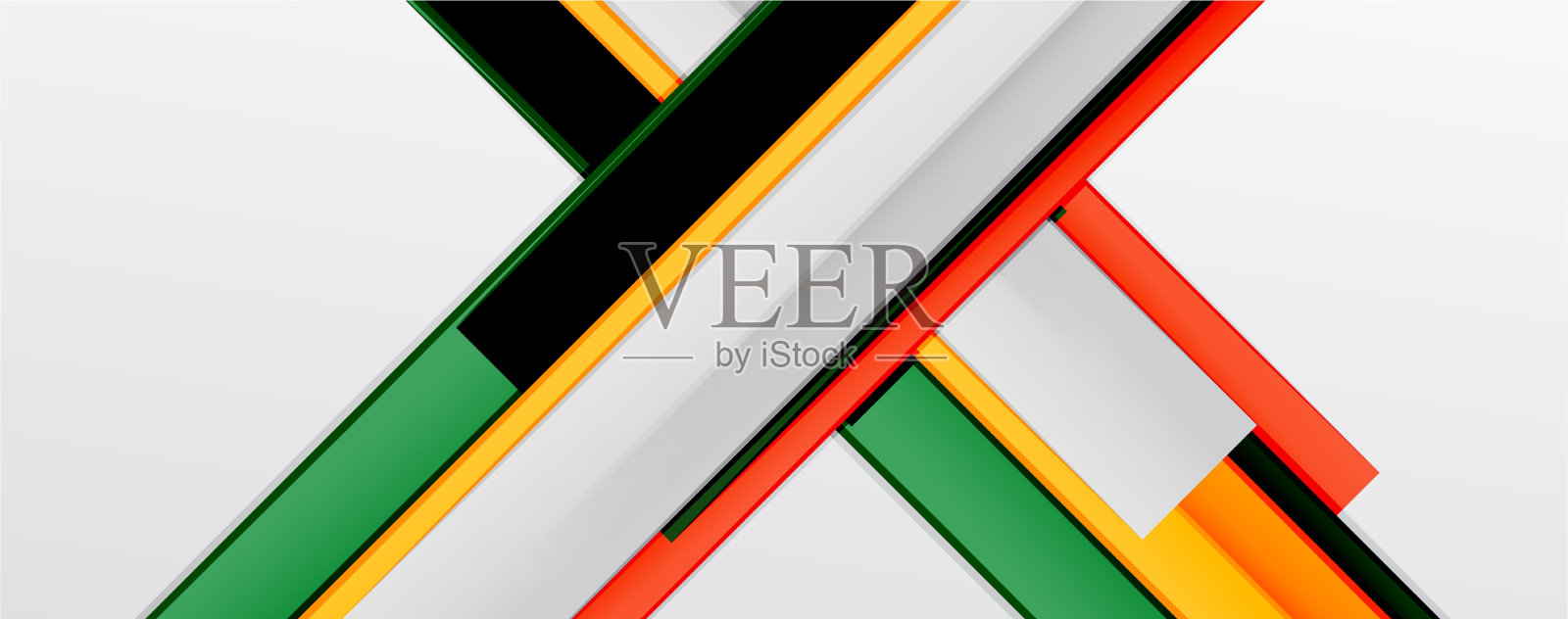 色彩抽象线条时尚几何背景插画图片素材