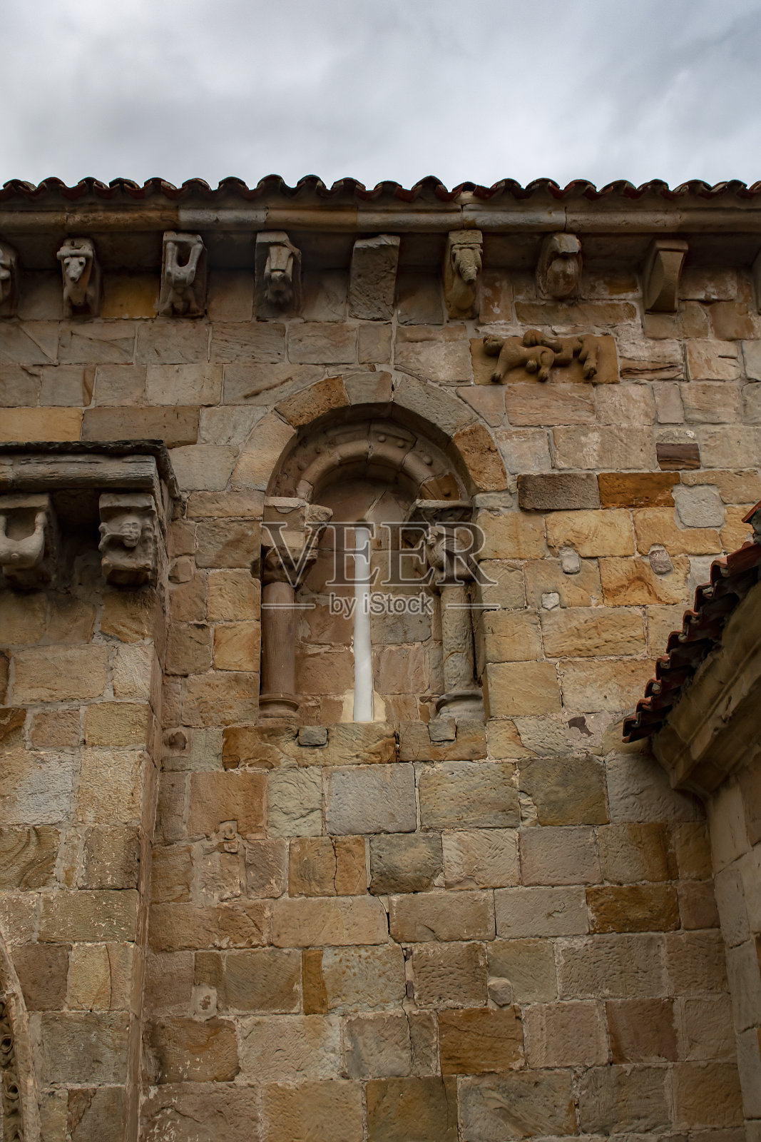 坎塔布里亚的乡村景观照片摄影图片