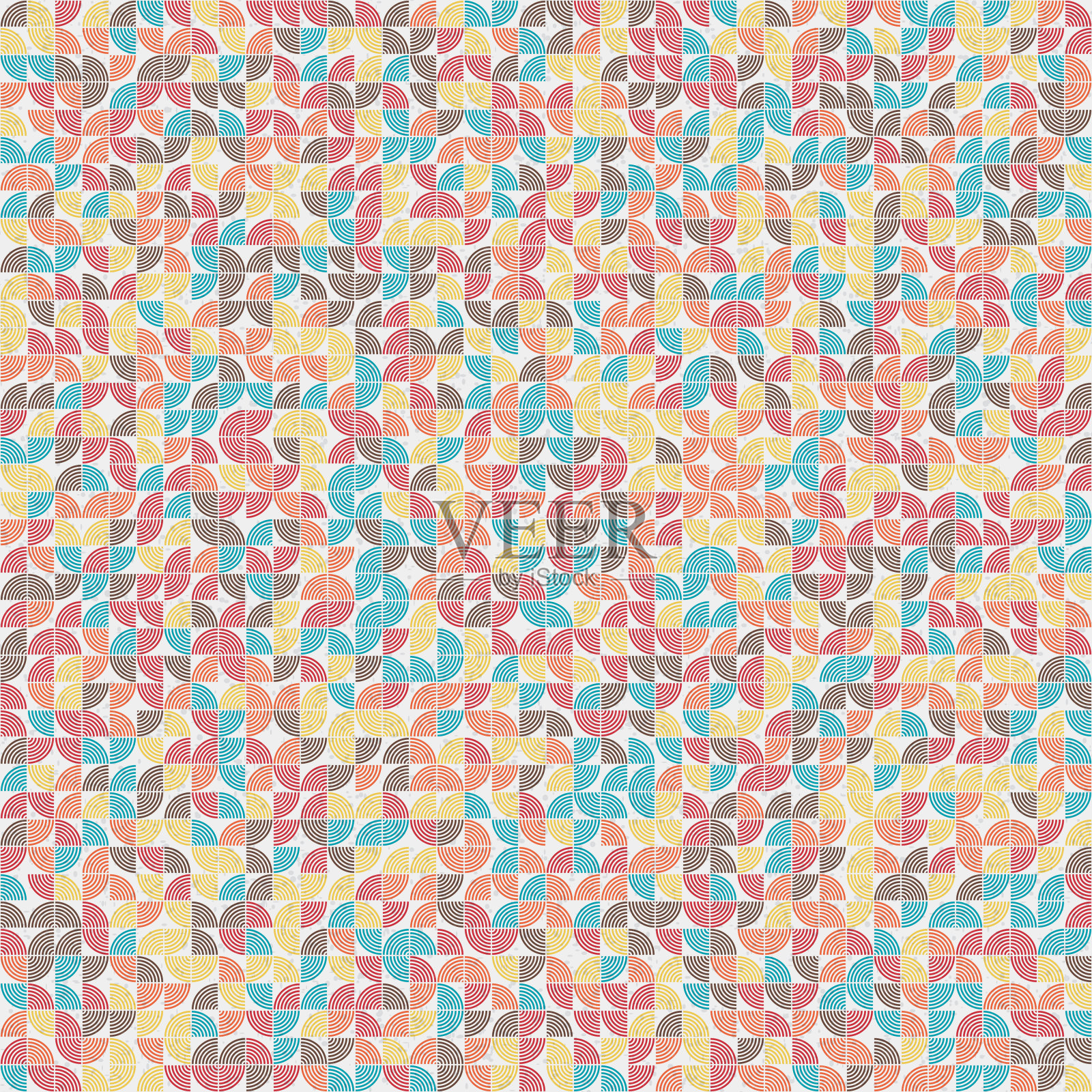 抽象几何图案生成计算艺术插图插画图片素材