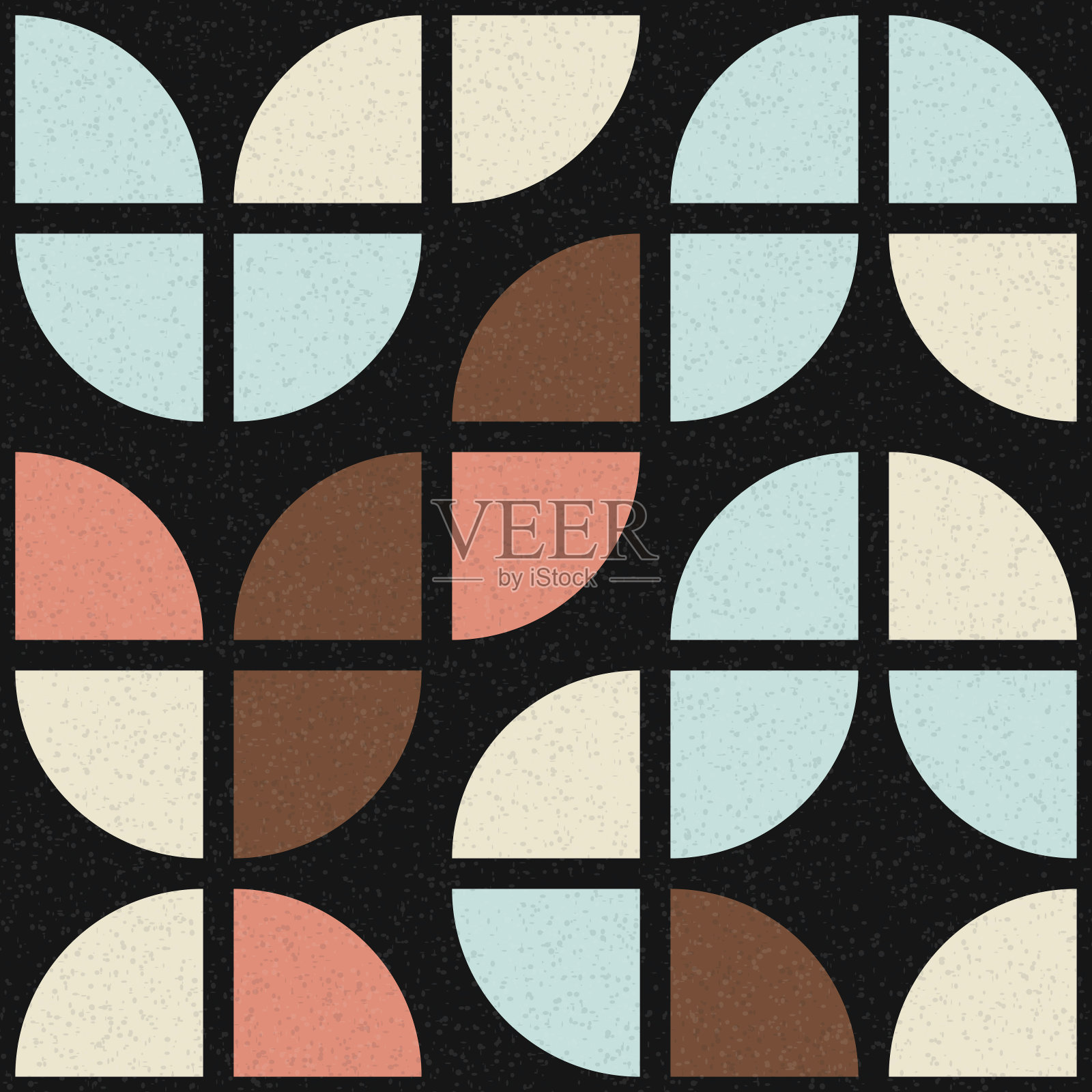 抽象几何图案生成计算艺术插图插画图片素材