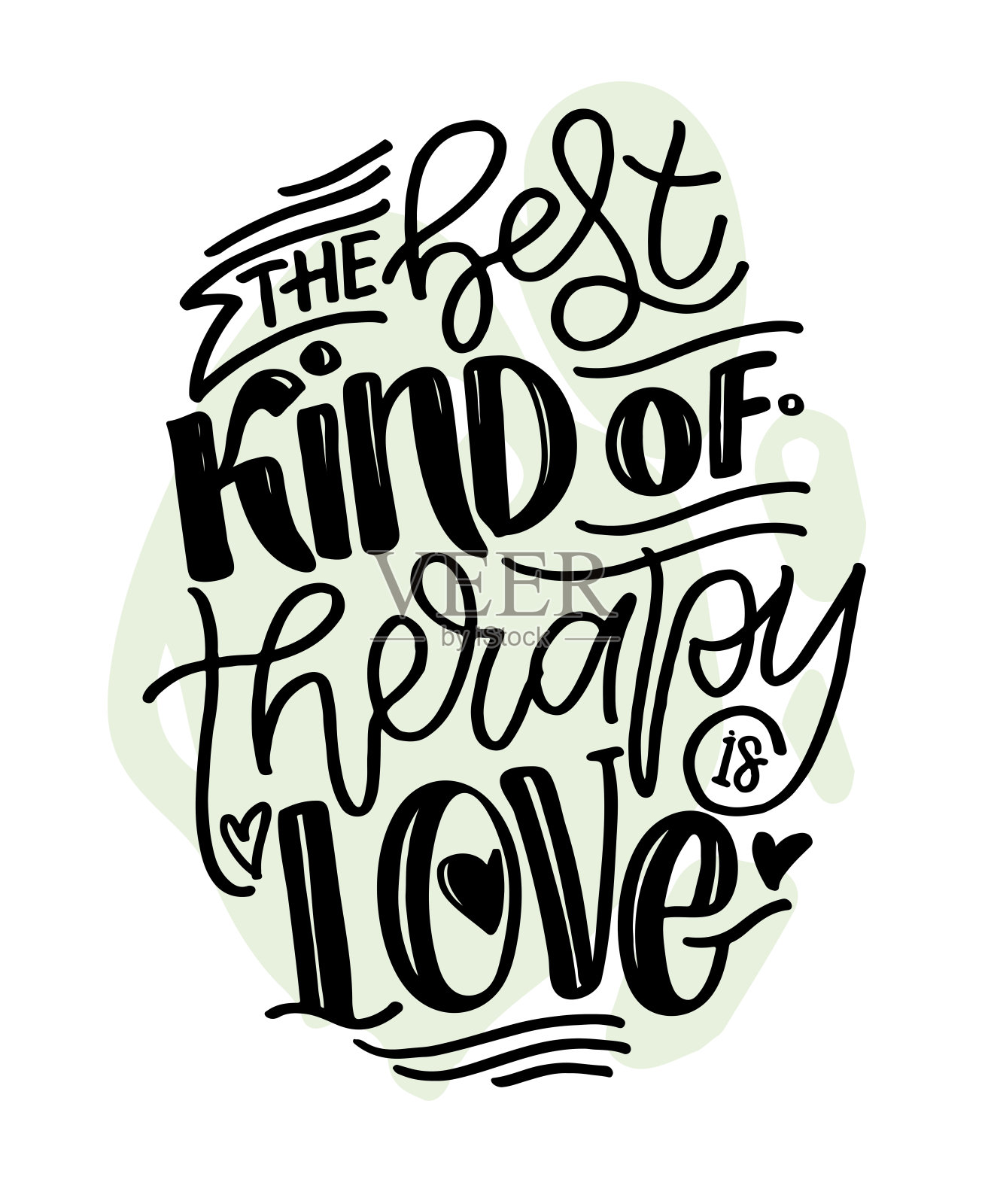 有趣的字母艺术-手绘涂鸦字母海报。用于海报、横幅、t恤的字体。插画图片素材