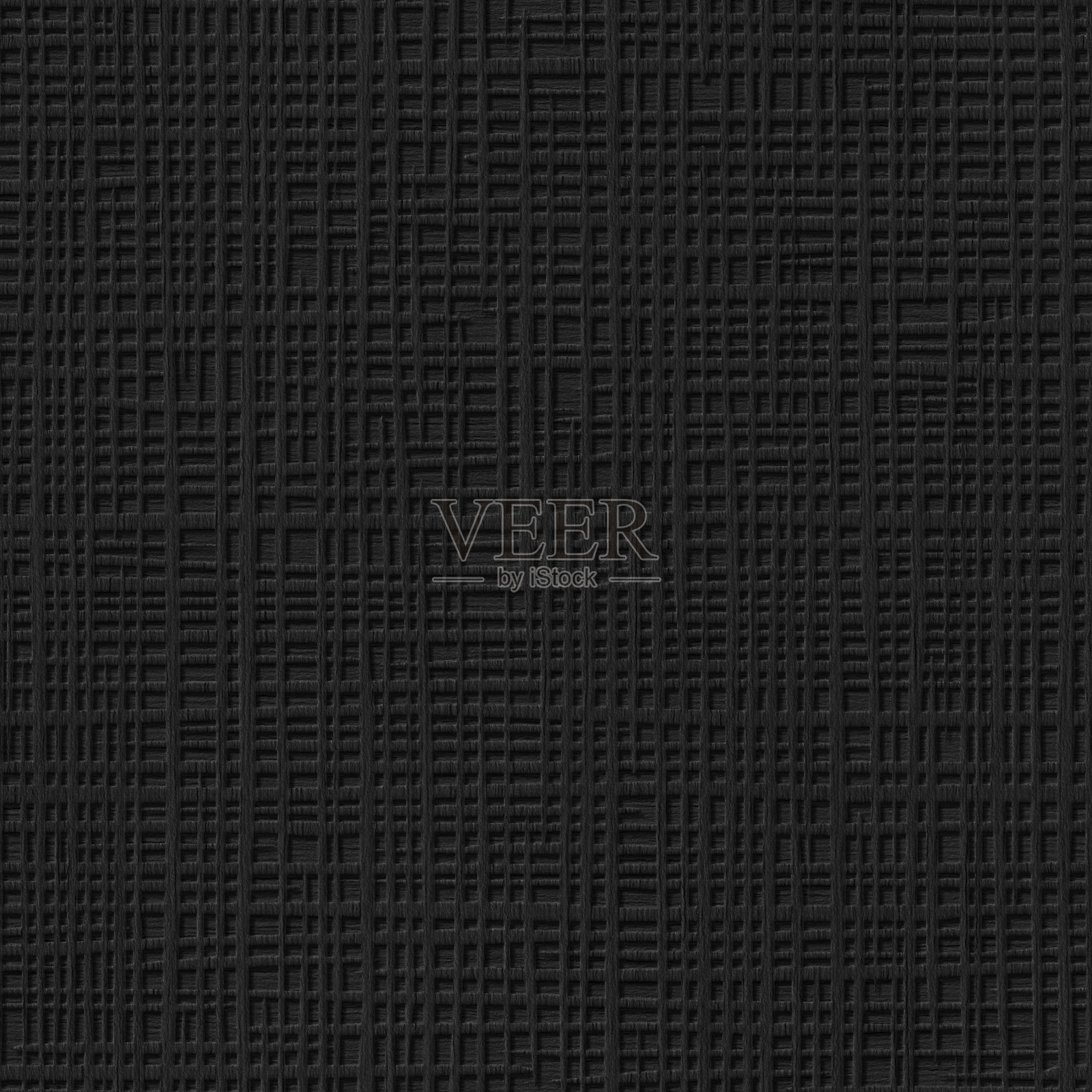 黑色无缝纹理与浮雕横条纹图案的背景，3d插图照片摄影图片