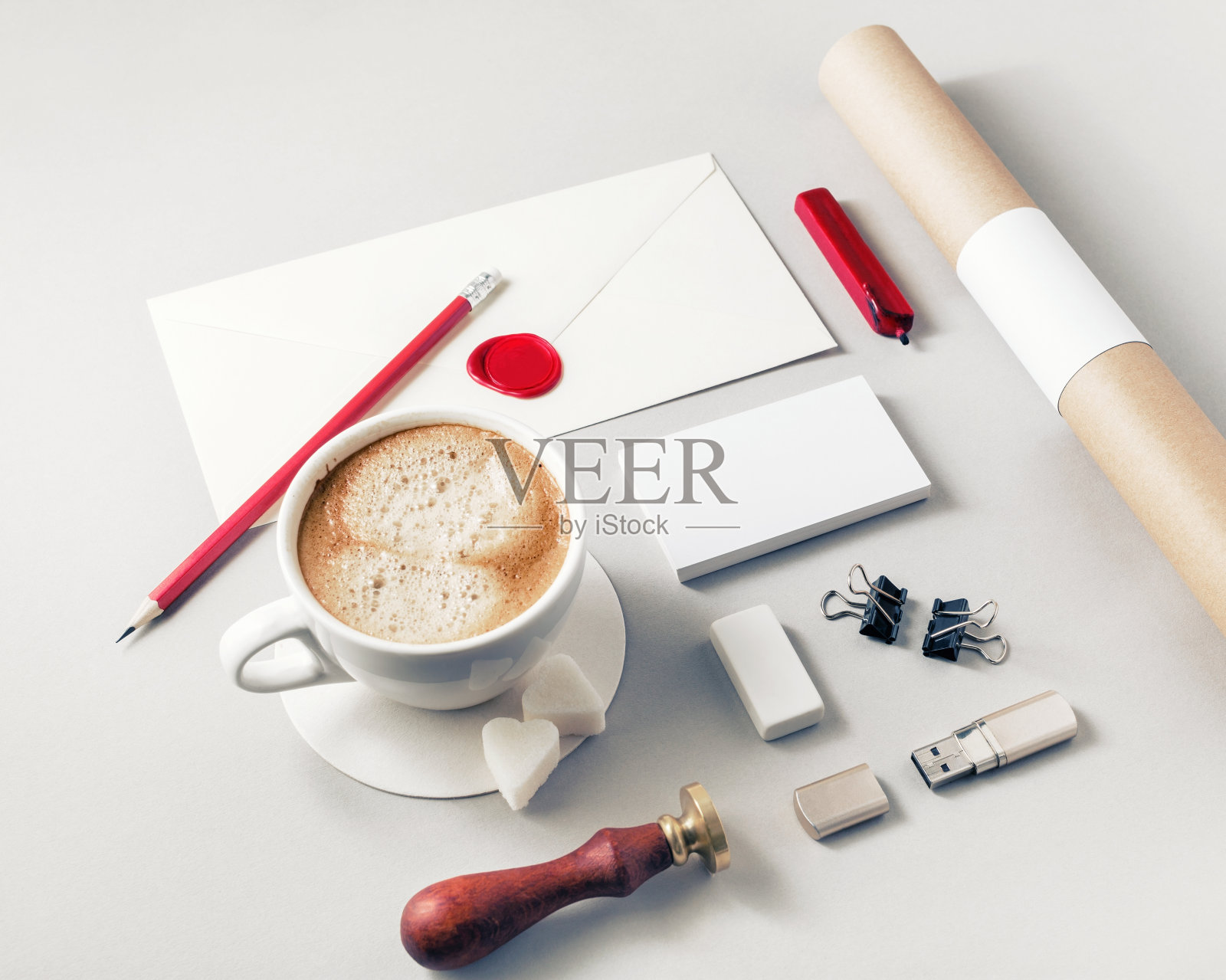 古董文具组照片摄影图片