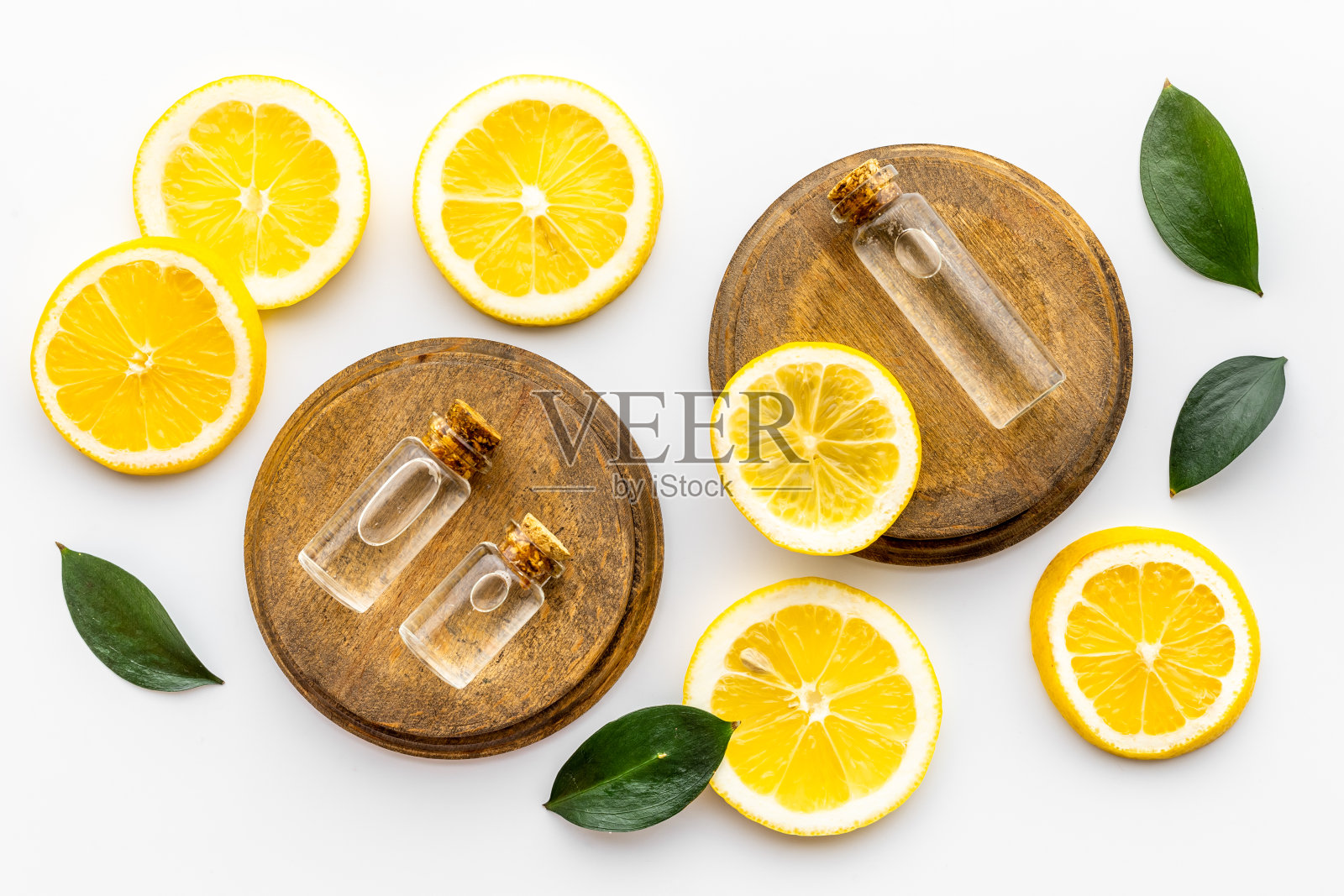 维生素c安瓿美容注射柑橘类水果照片摄影图片