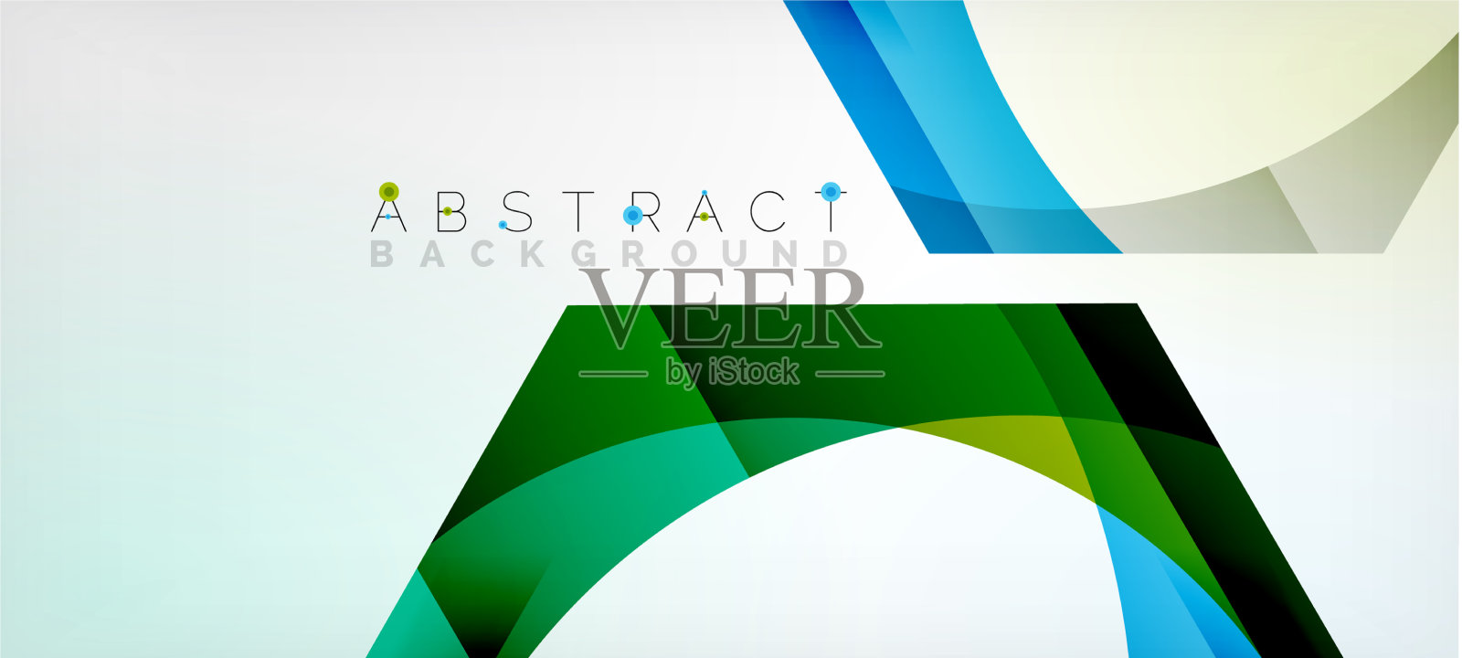 透明六边形几何形状抽象插画图片素材