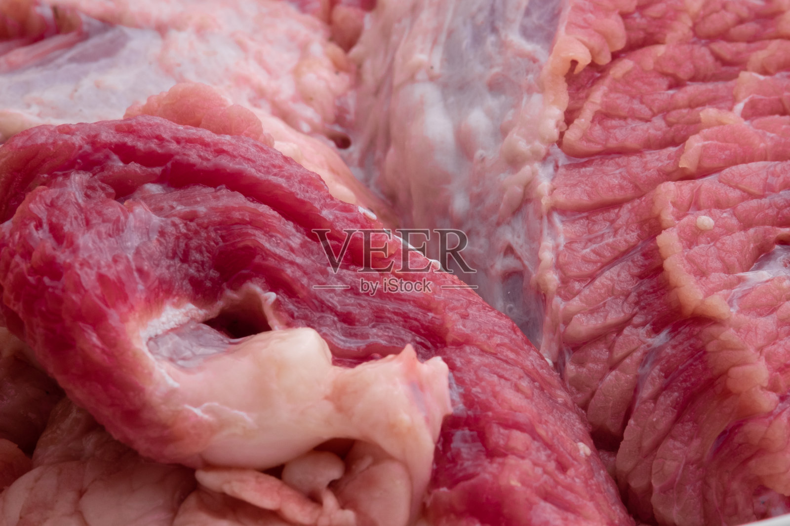 小块印尼本地牛肉照片摄影图片