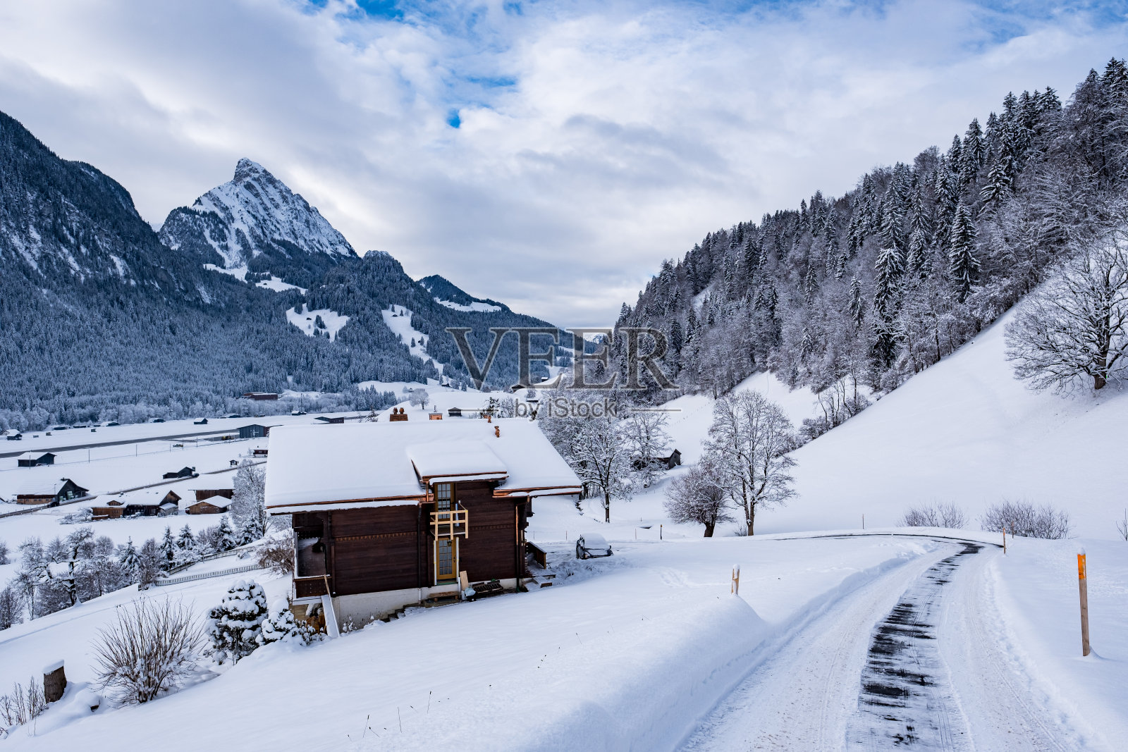 冬天的风景照片摄影图片