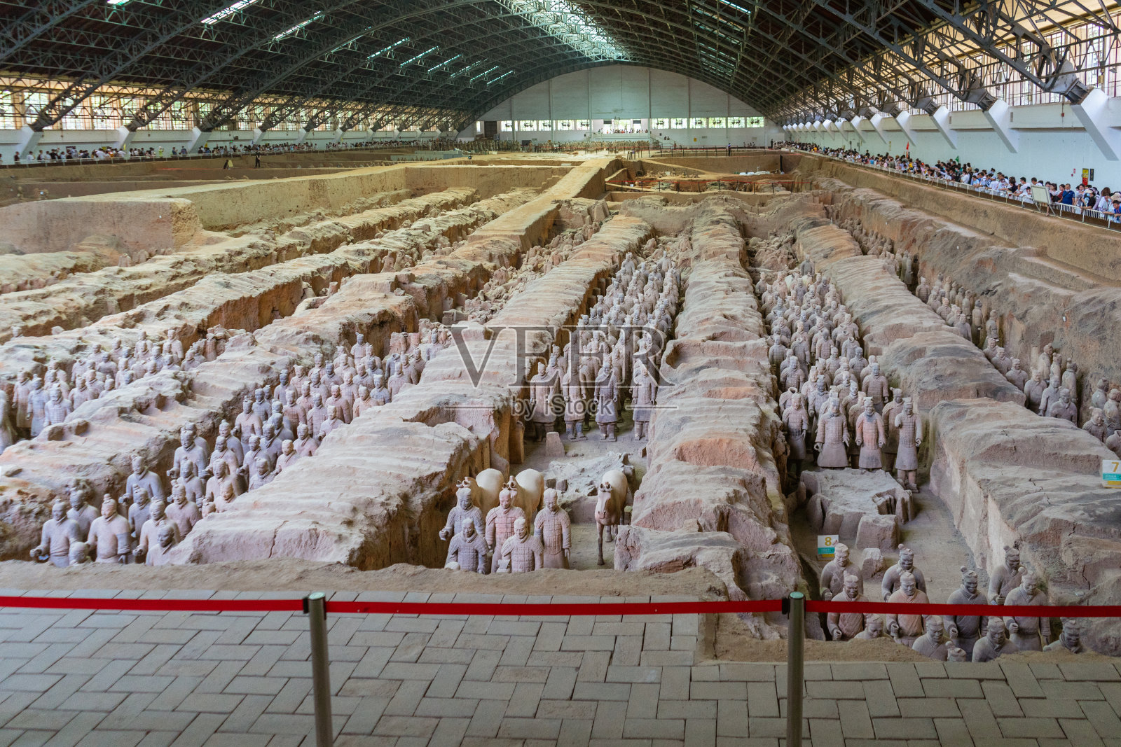 秦始皇兵马俑，西安，山西，中国照片摄影图片