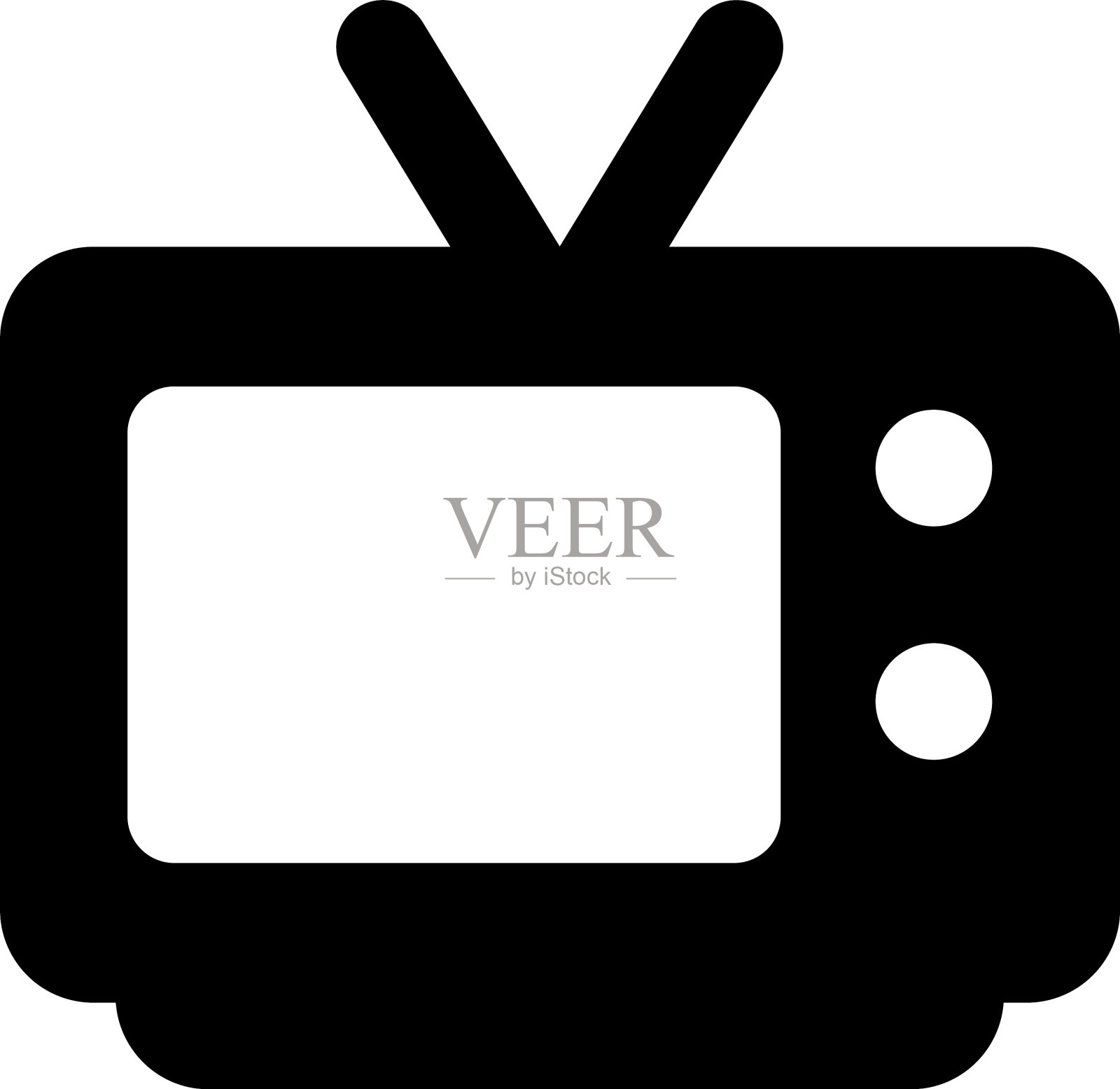 电视插画图片素材