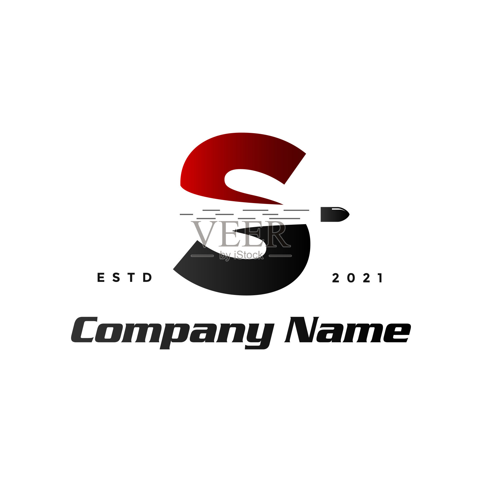 首字母S Bullet Shot插画图片素材