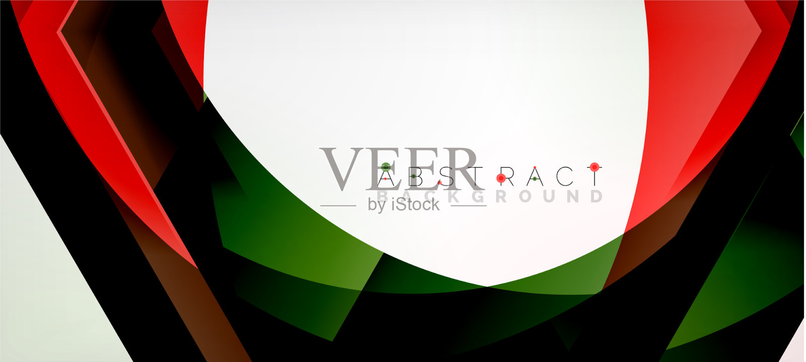 透明六边形几何形状抽象插画图片素材